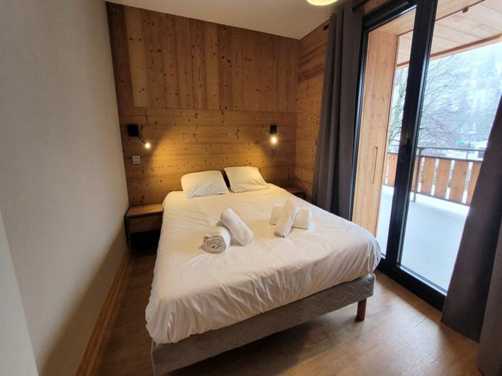 Licht appartement op 50m van de pistes met balkon in Les Gets - foto 8