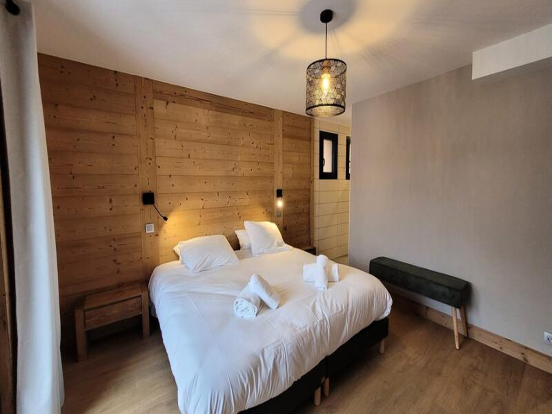 Licht appartement op 50m van de pistes met balkon in Les Gets - foto 9