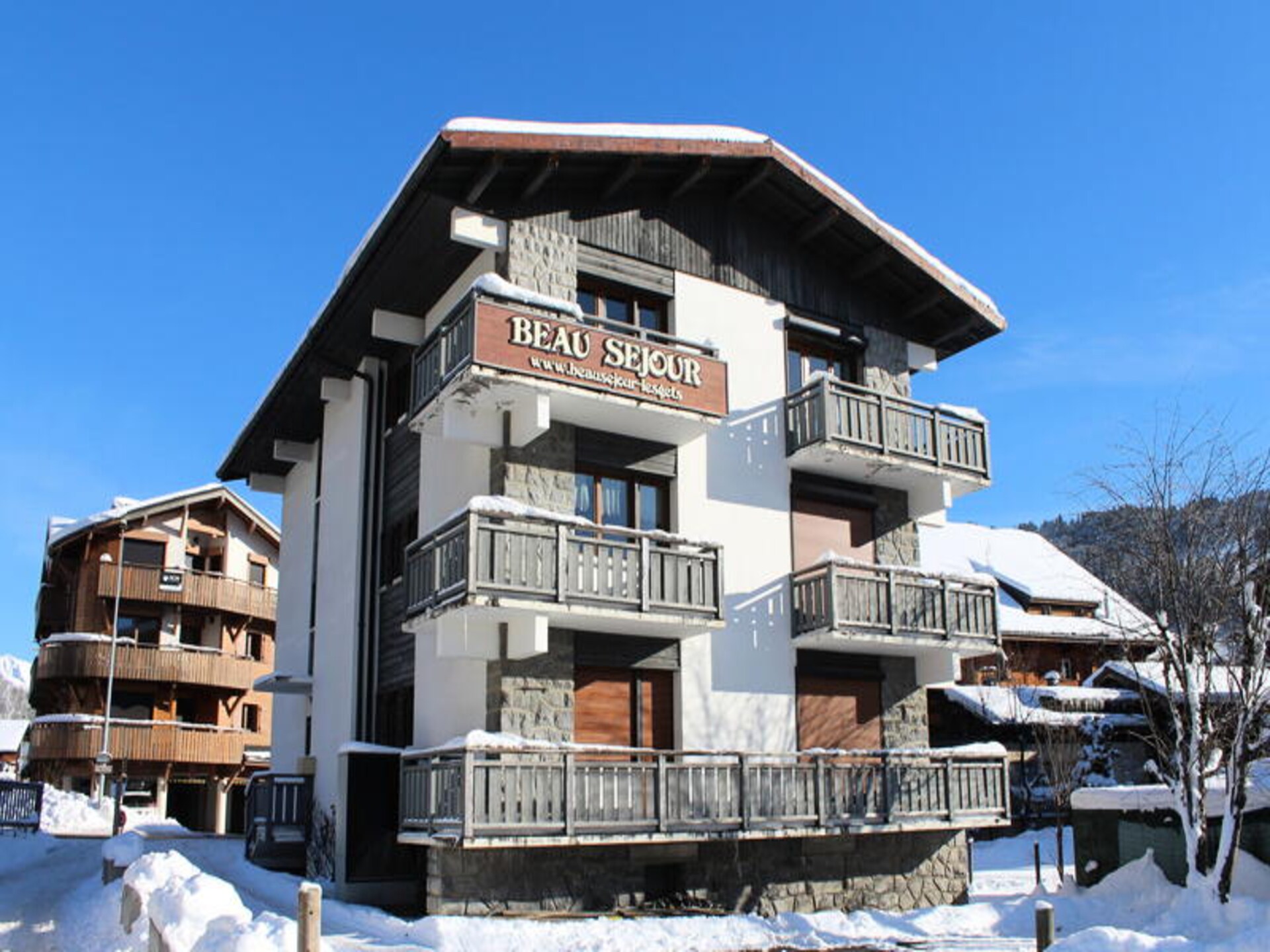 Sfeervol appartement in Résidence Beau Sejour, Les Gets - foto 2