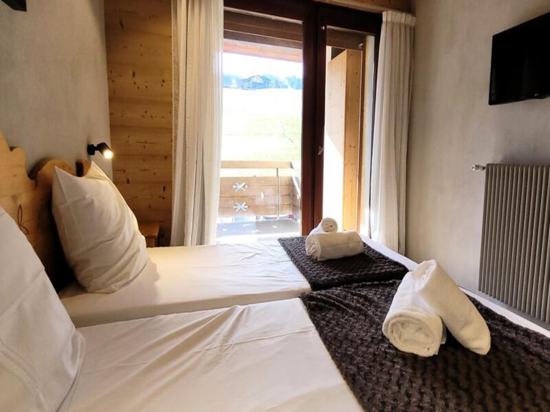Appartement 85m² direct aan de piste in Les Gets voor 8 personen - foto 9
