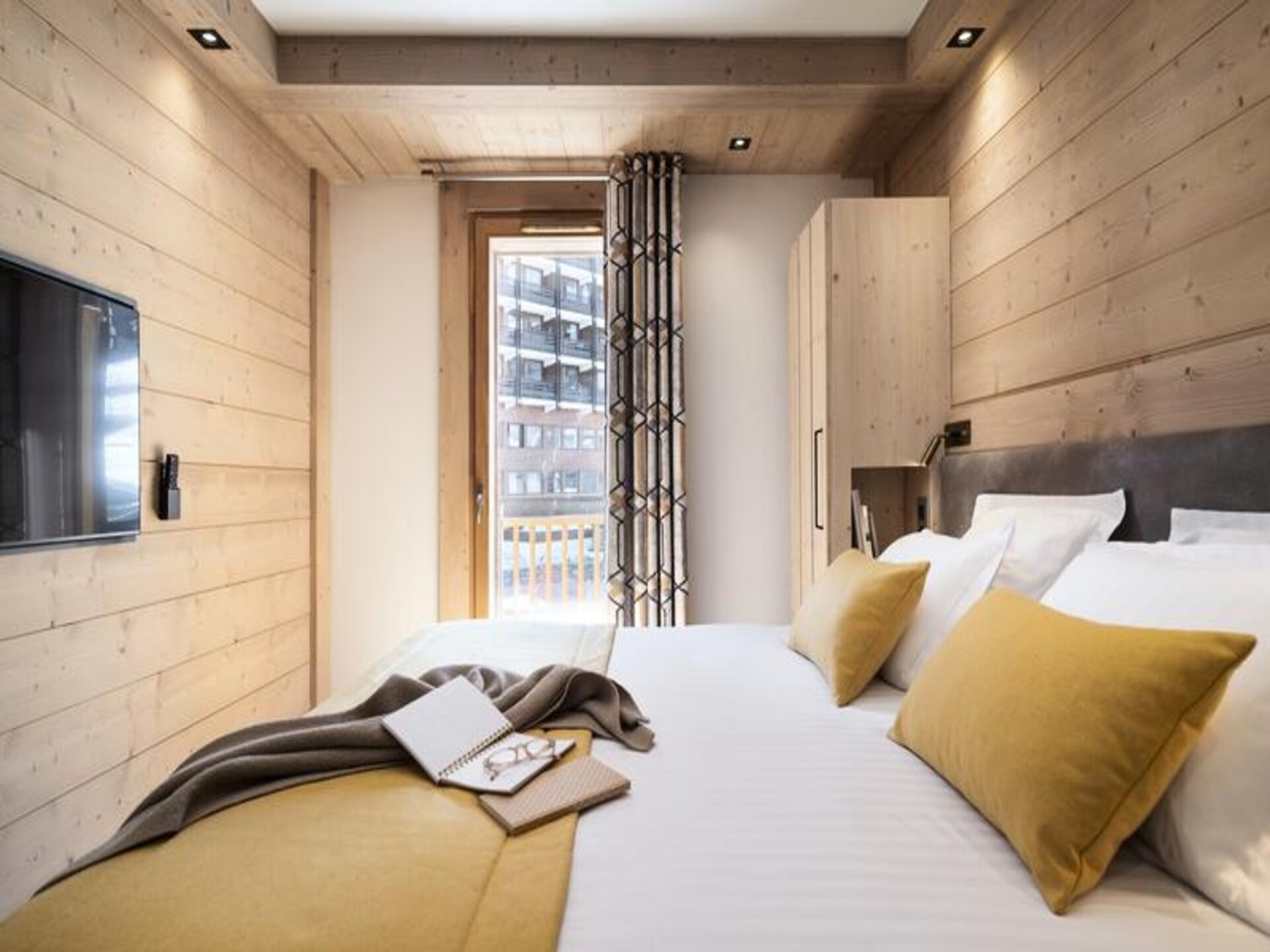 Résidence Akoya in Valmorel: luxe appartement voor 4 personen op 300m van de piste - foto 5