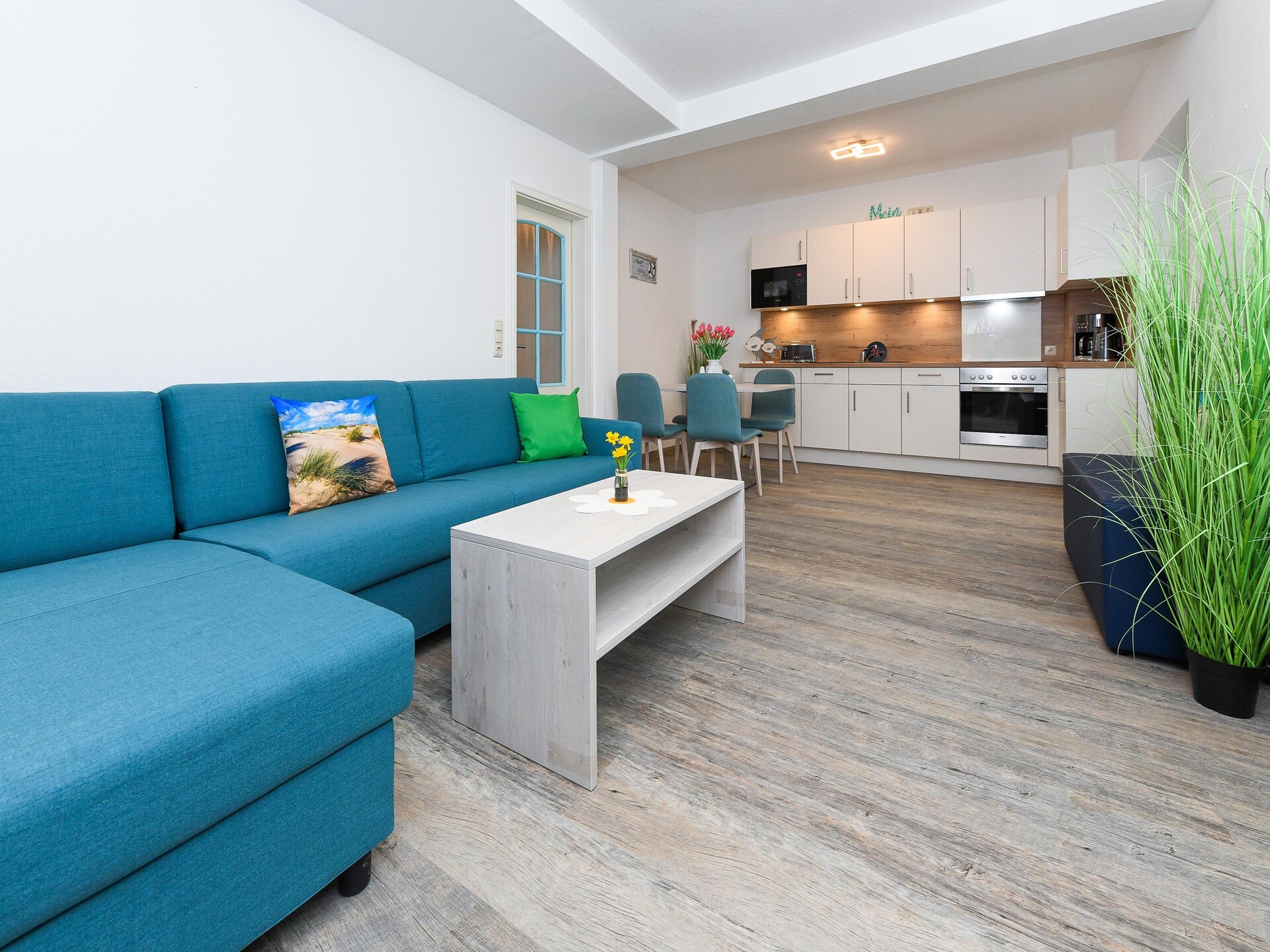 Gelijkvloers appartement met tuin op 1,2 km van het strand in Bensersiel - foto 9