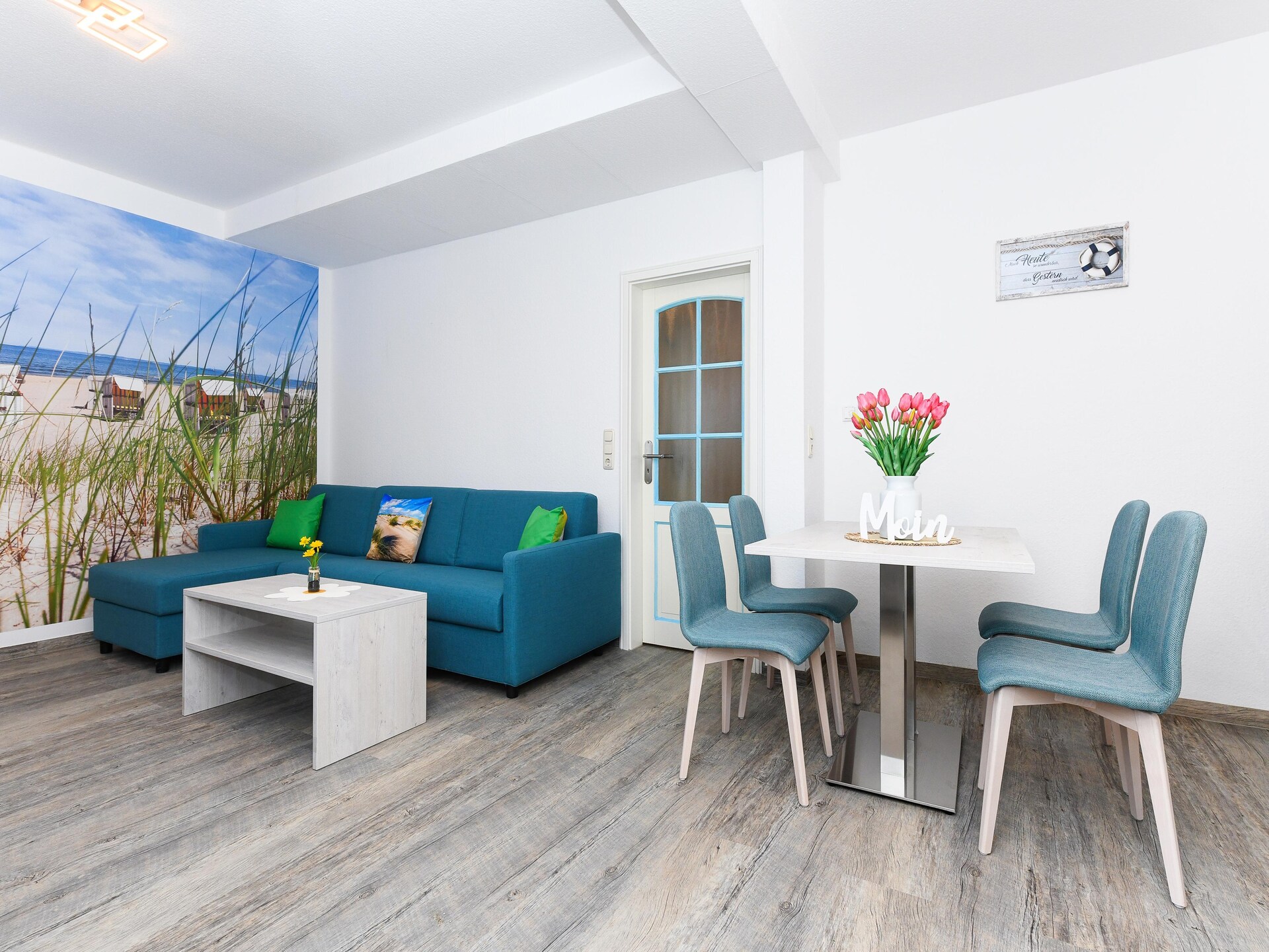 Gelijkvloers appartement met tuin op 1,2 km van het strand in Bensersiel - foto 10