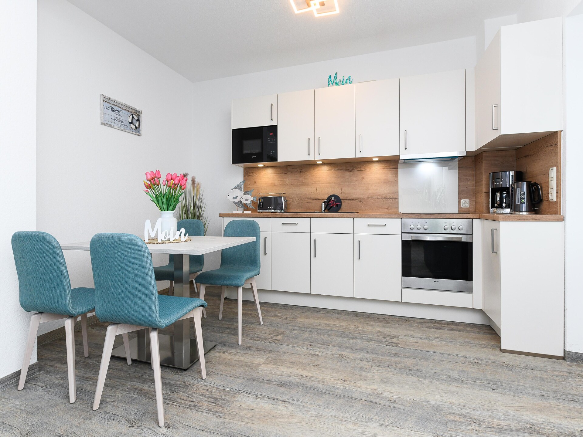 Gelijkvloers appartement met tuin op 1,2 km van het strand in Bensersiel - foto 3