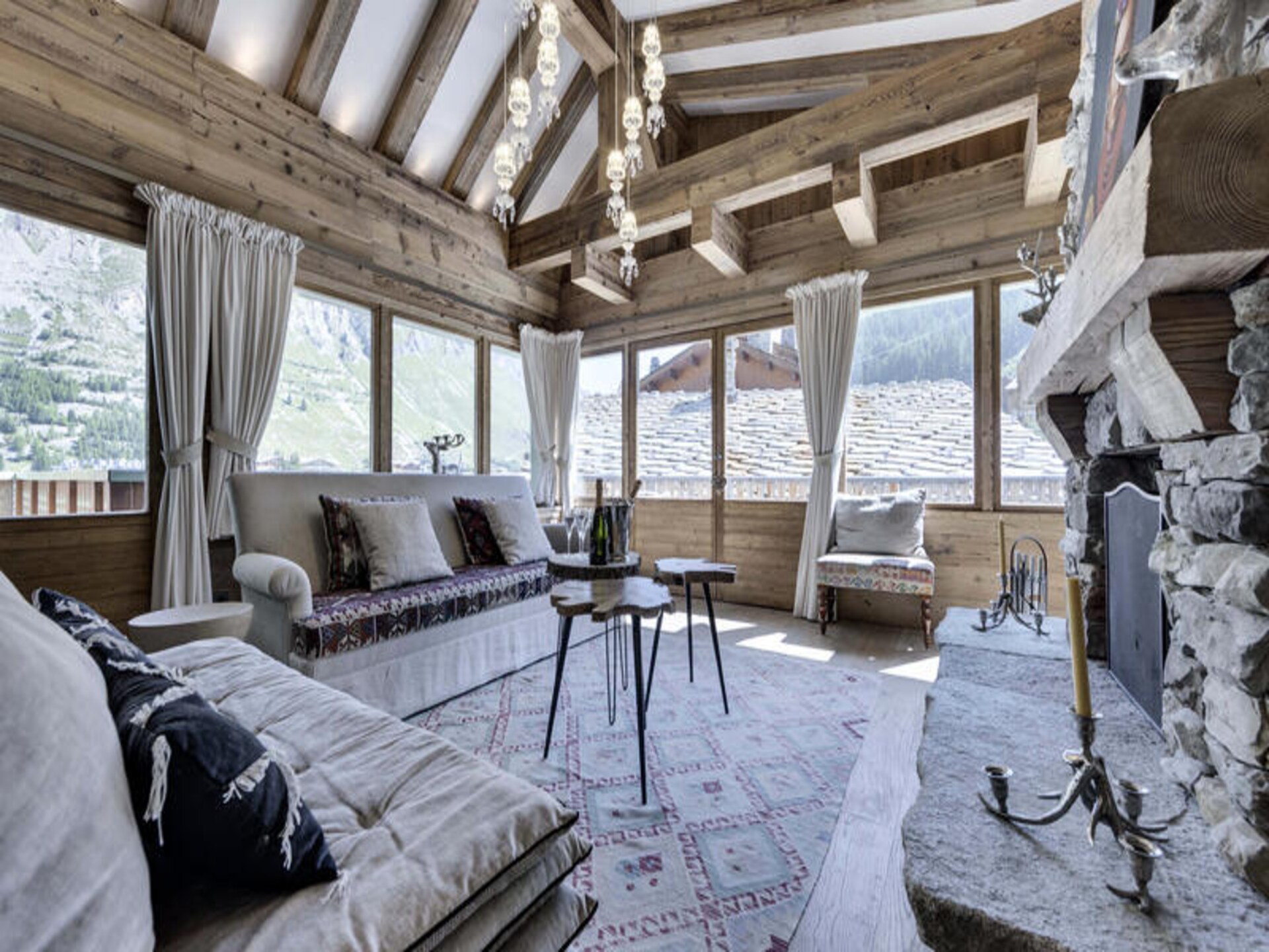 Chalet Neve: Ski-in/ski-out luxe voor 14 personen in Val d'Isère met privézwembad - foto 2