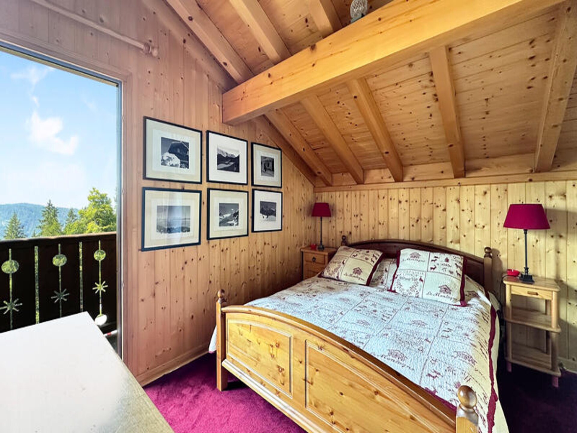 Vrijstaand chalet met bergzicht op 750m van de skilift in Les Carroz - foto 12
