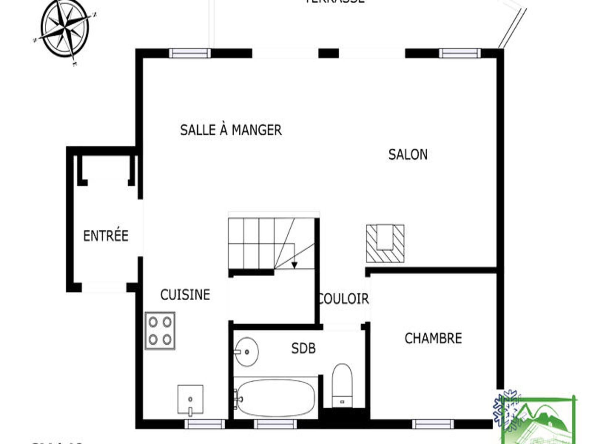 Vrijstaand chalet met bergzicht op 750m van de skilift in Les Carroz - foto 20