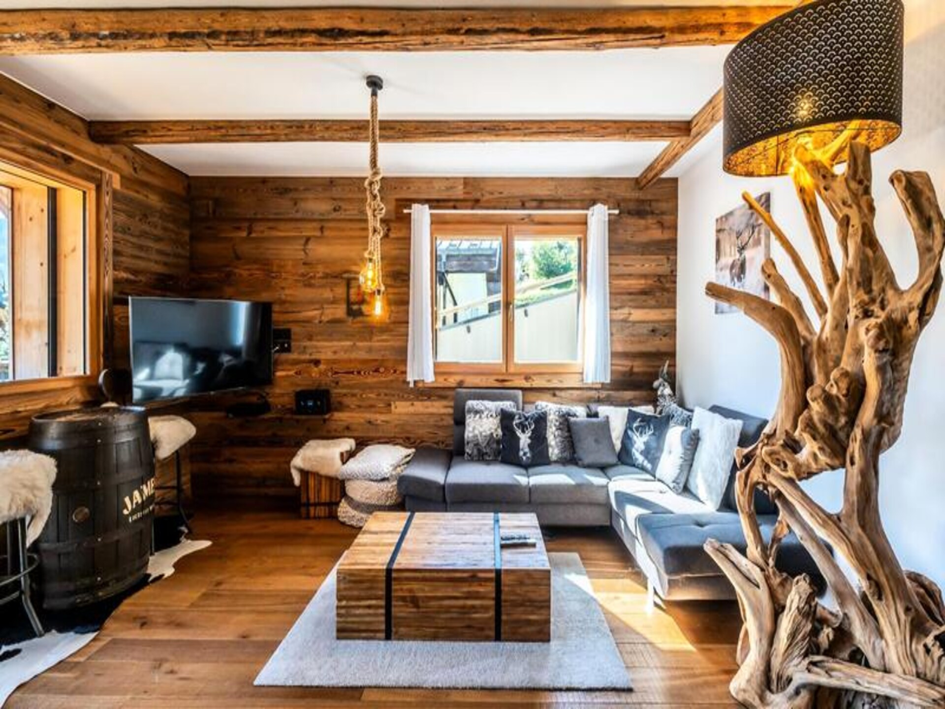 Luxe appartement met sauna en panoramisch uitzicht op Les Gets - foto 9