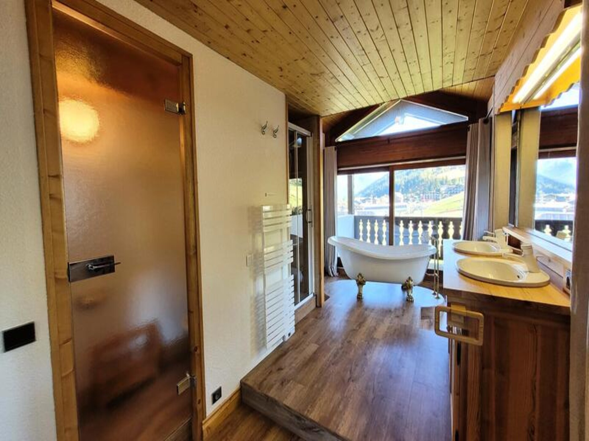 Ski-in/ski-out appartement voor 10 personen aan de piste in Les Gets - foto 11