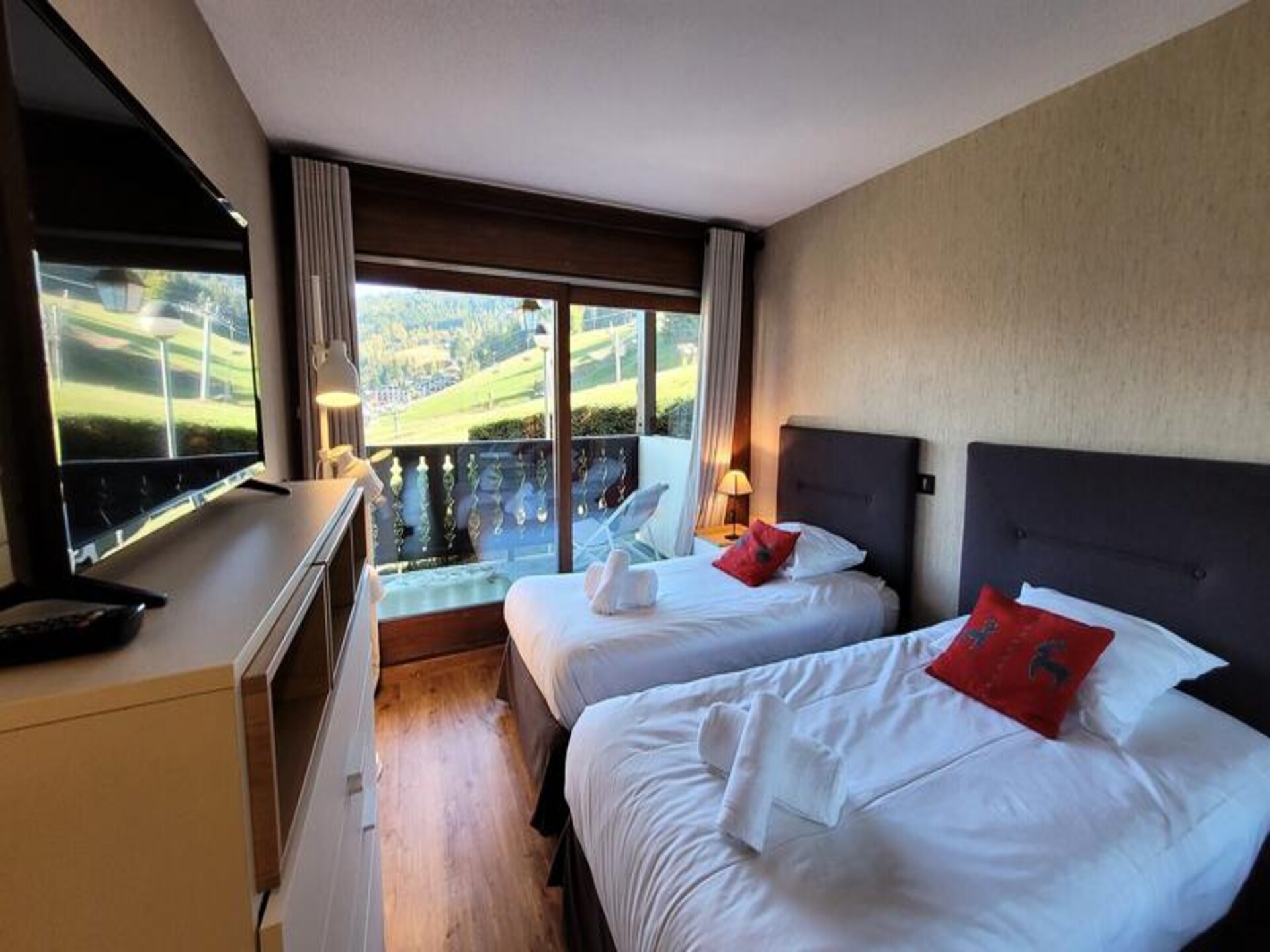 Ski-in/ski-out appartement voor 10 personen aan de piste in Les Gets - foto 16