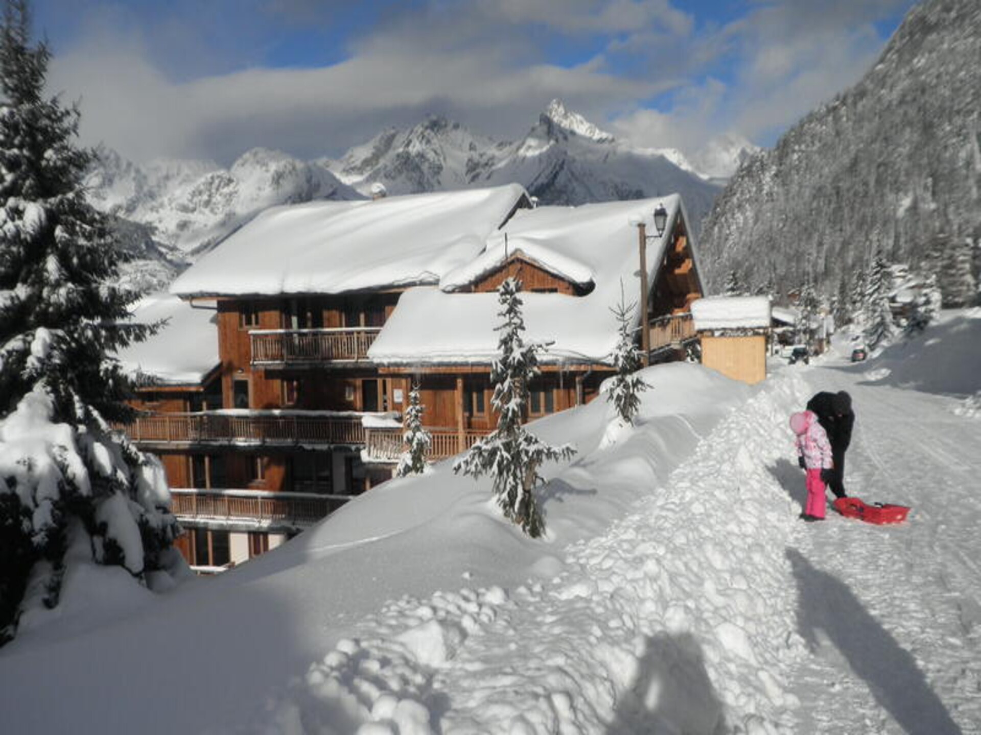 Knus appartement Valfréjus op 100m van de piste, uitzicht Vanoise - foto 11
