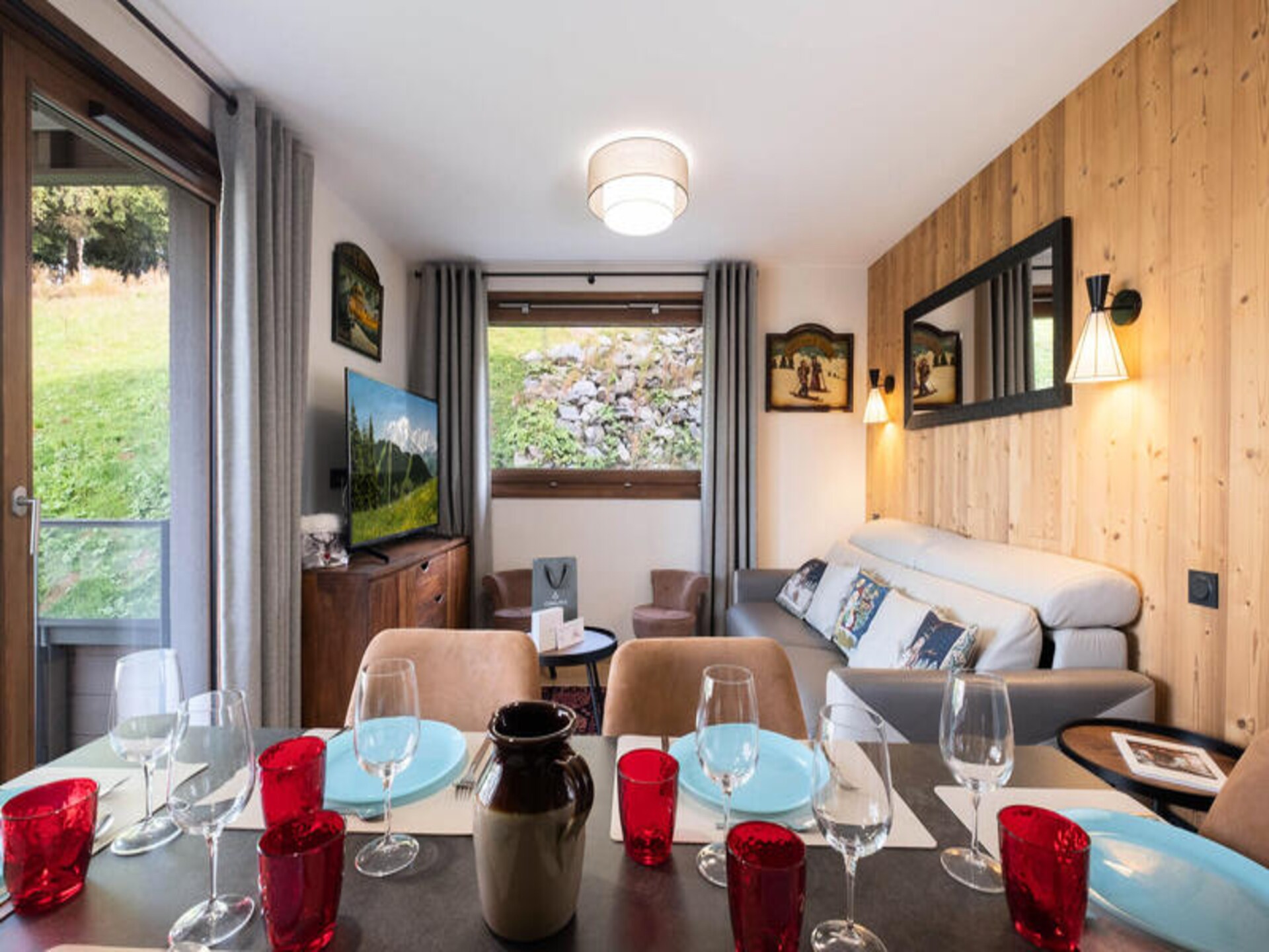 Alpenappartement Les Chalets des Cimes: ski-in/ski-out in Les Saisies - foto 2