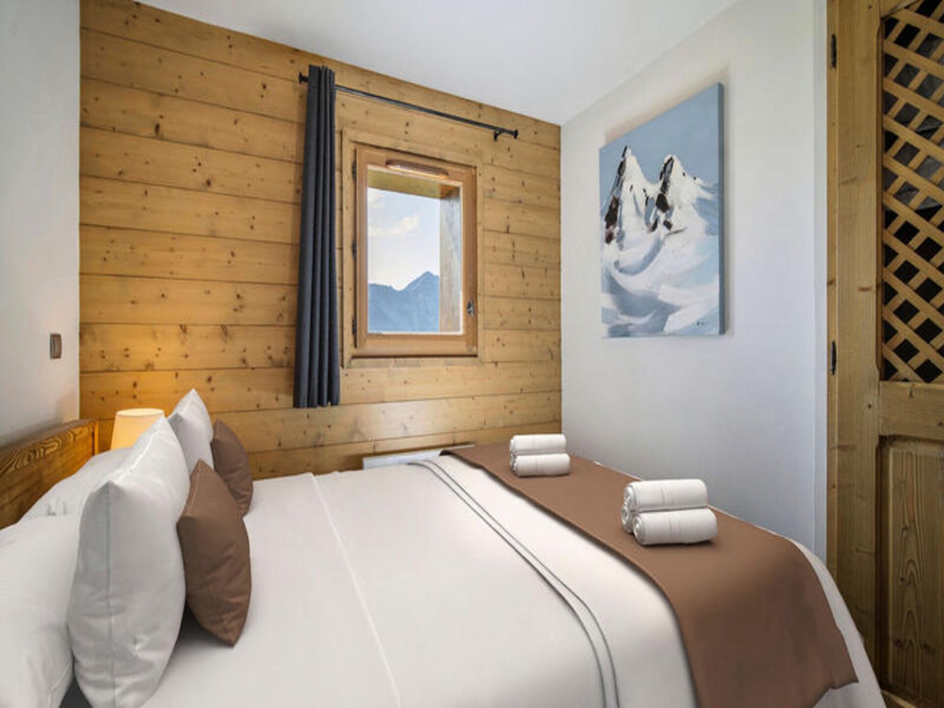 Appartement 6p in Villard-sur-Doron met uitzicht op de Mont Blanc - foto 8