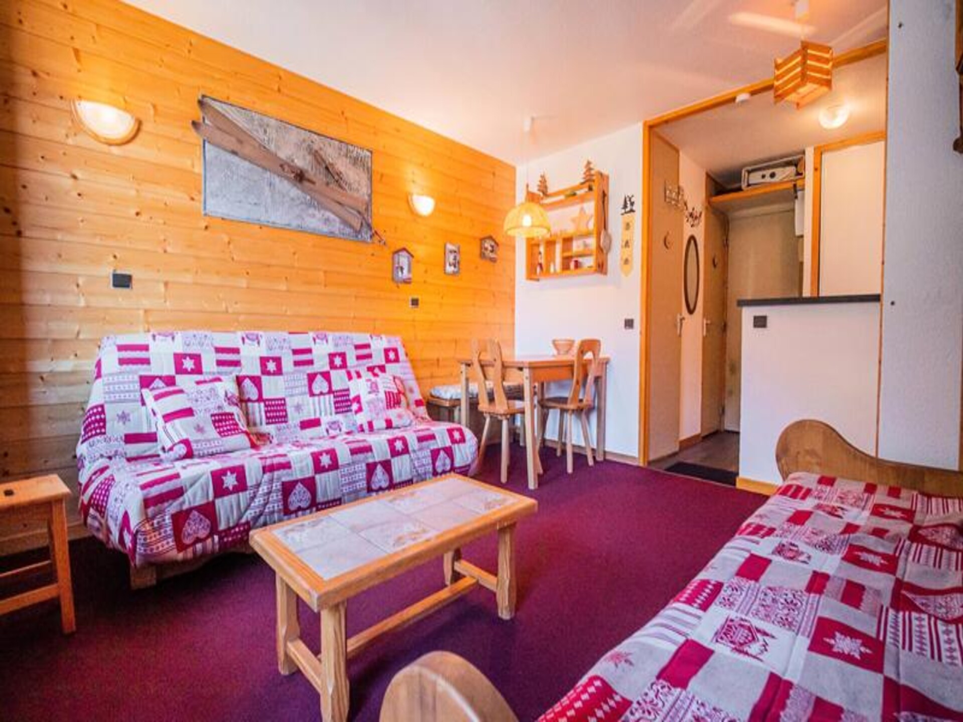 Knus appartement op 200m van de piste in Valmorel - foto 3
