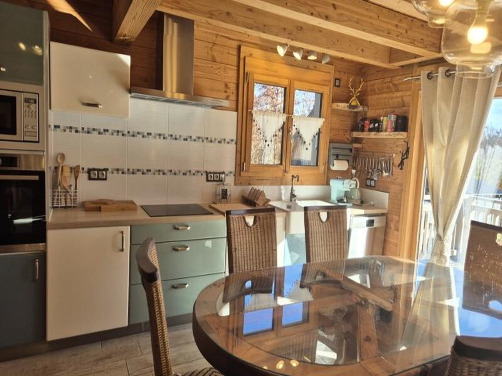 Chalet voor 10 personen met directe toegang tot de skipistes in La Féclaz - foto 4