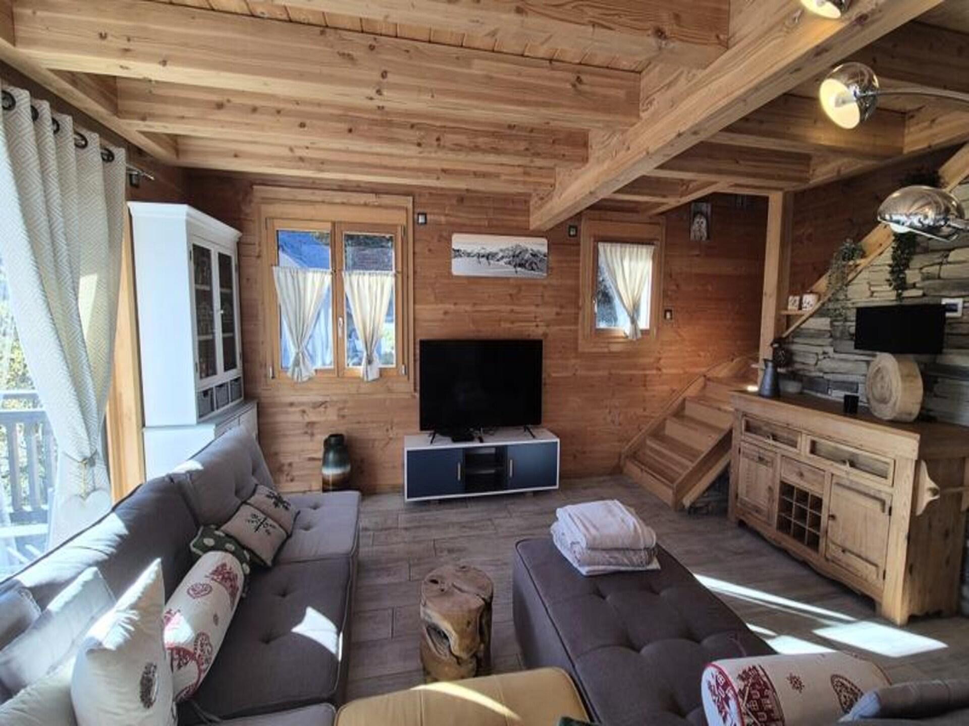 Chalet voor 10 personen met directe toegang tot de skipistes in La Féclaz - foto 5