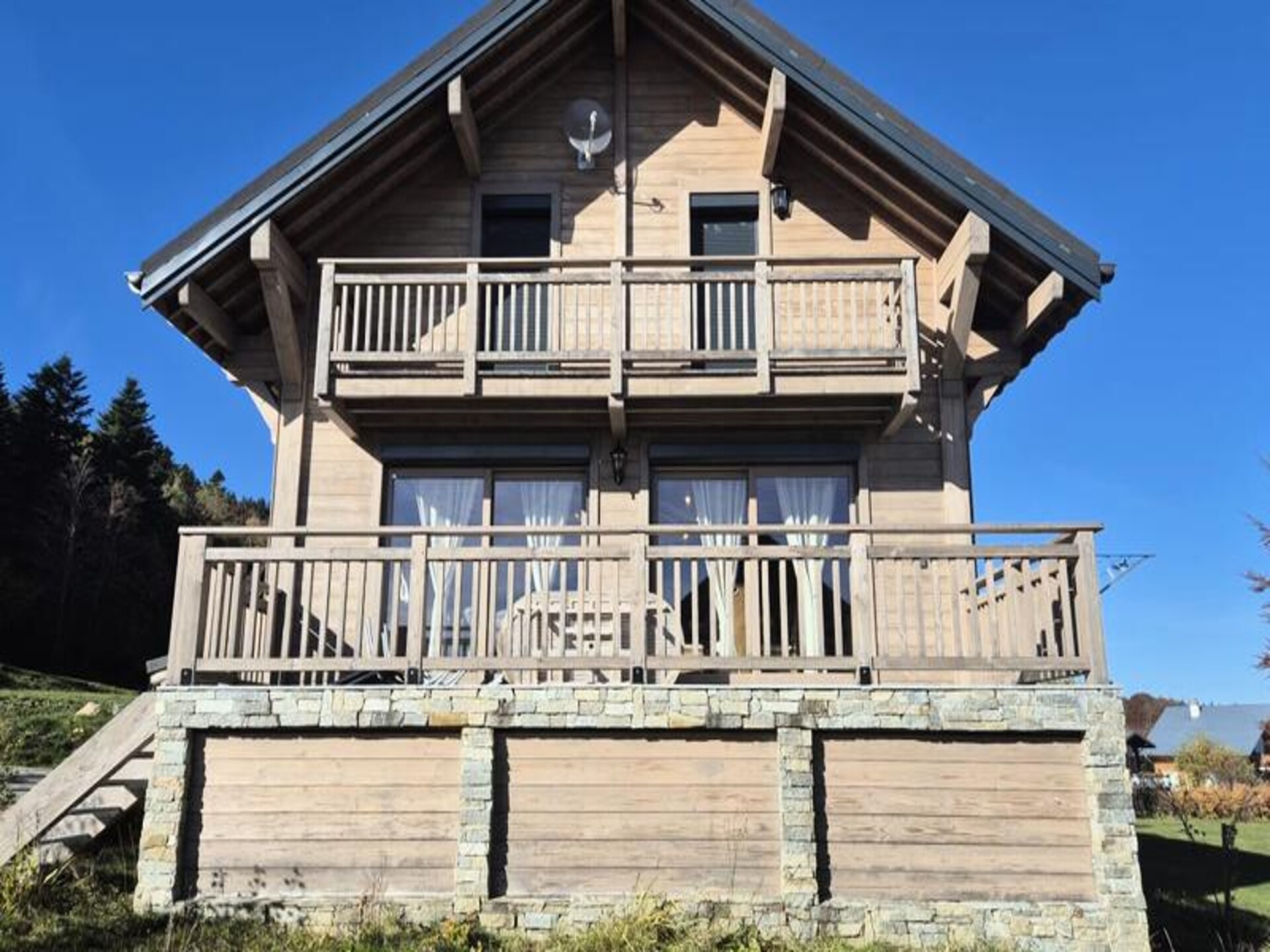 Chalet voor 10 personen met directe toegang tot de skipistes in La Féclaz - foto 14