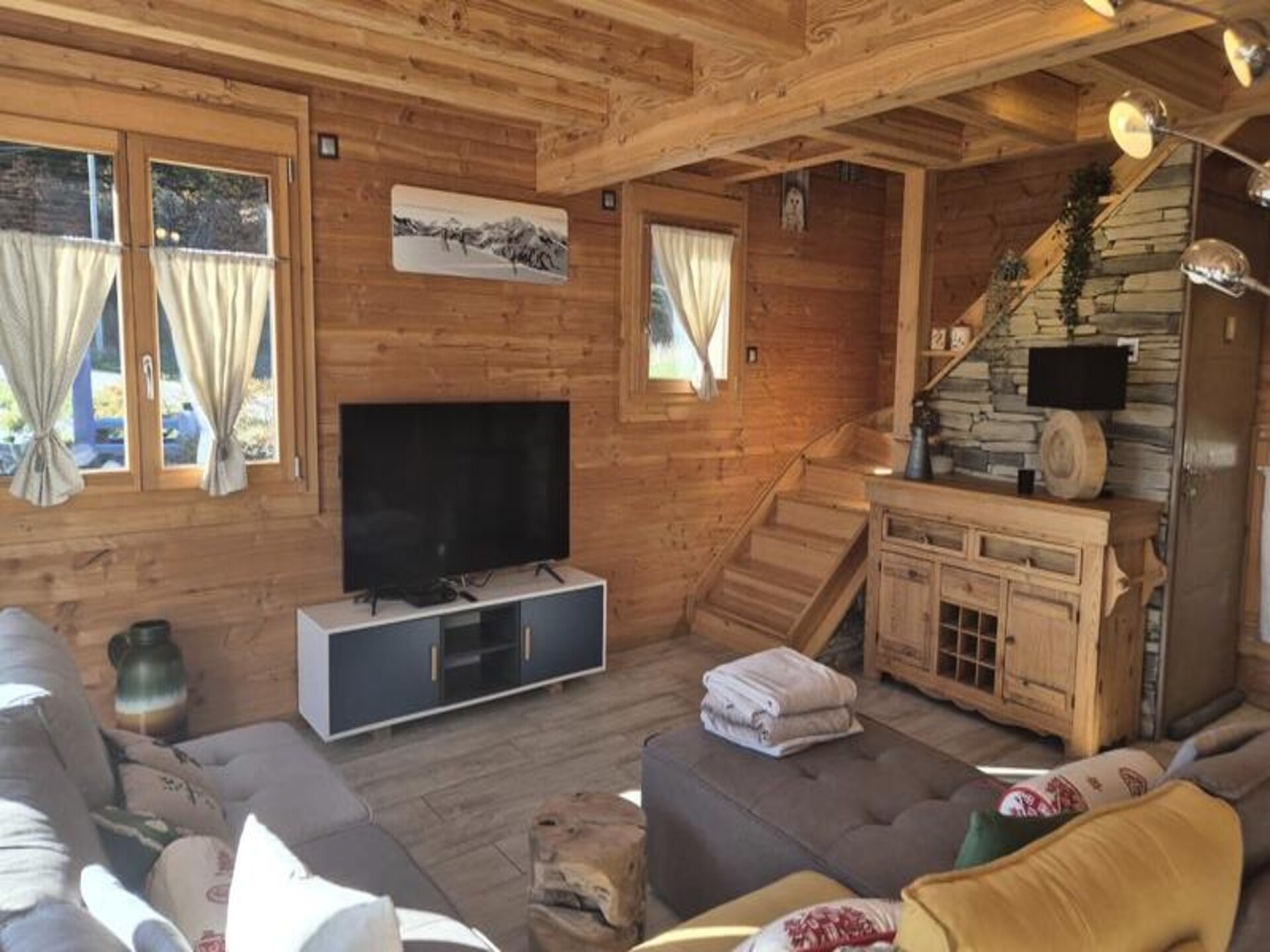 Chalet voor 10 personen met directe toegang tot de skipistes in La Féclaz - foto 40
