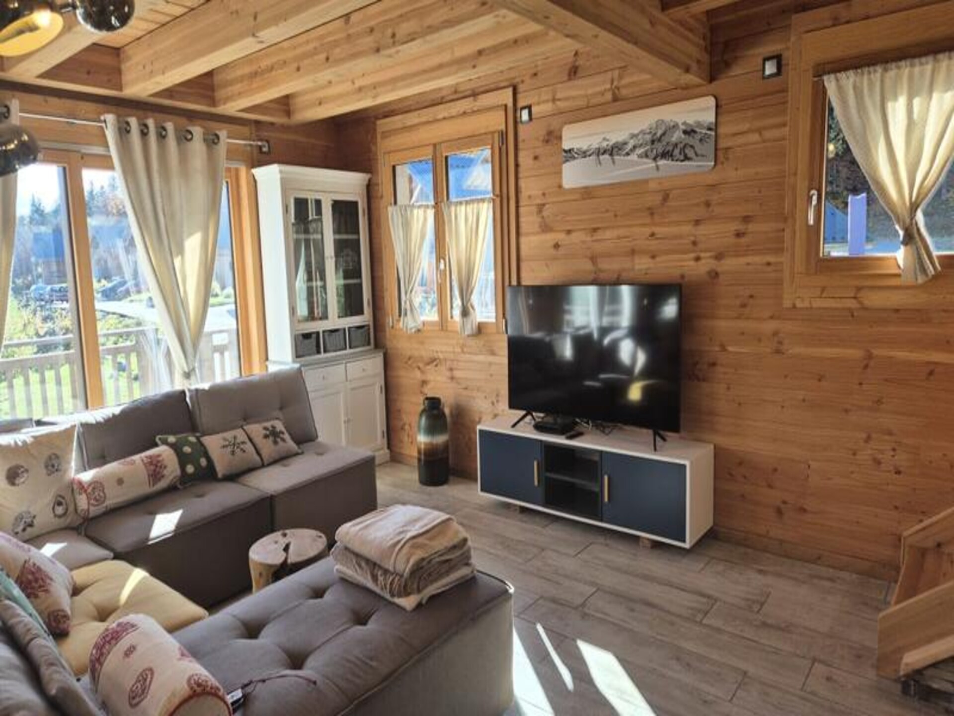 Chalet voor 10 personen met directe toegang tot de skipistes in La Féclaz - foto 41