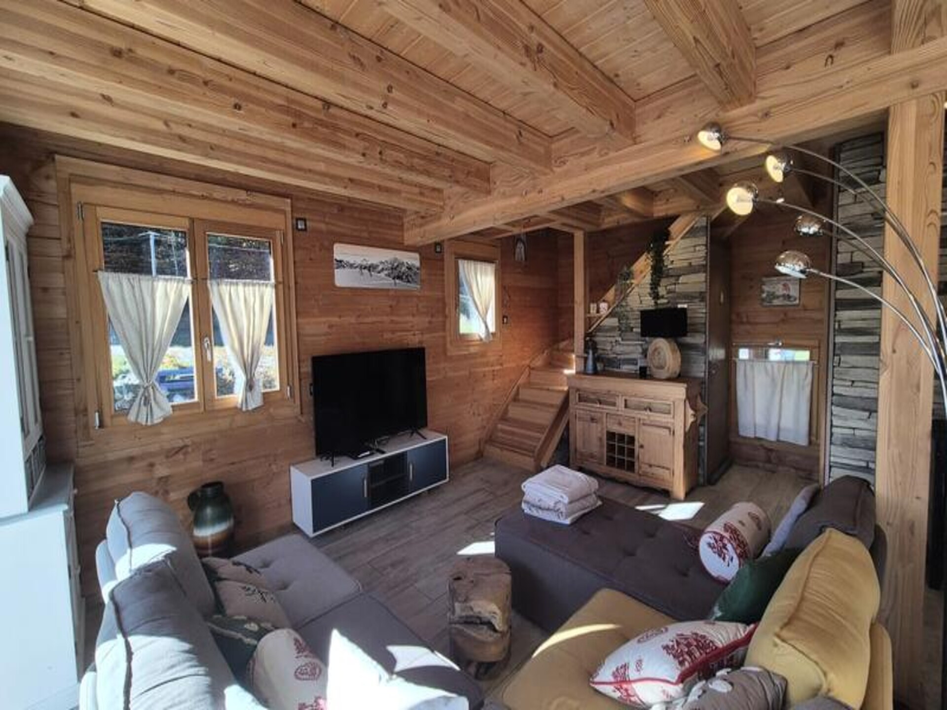Chalet voor 10 personen met directe toegang tot de skipistes in La Féclaz - foto 48