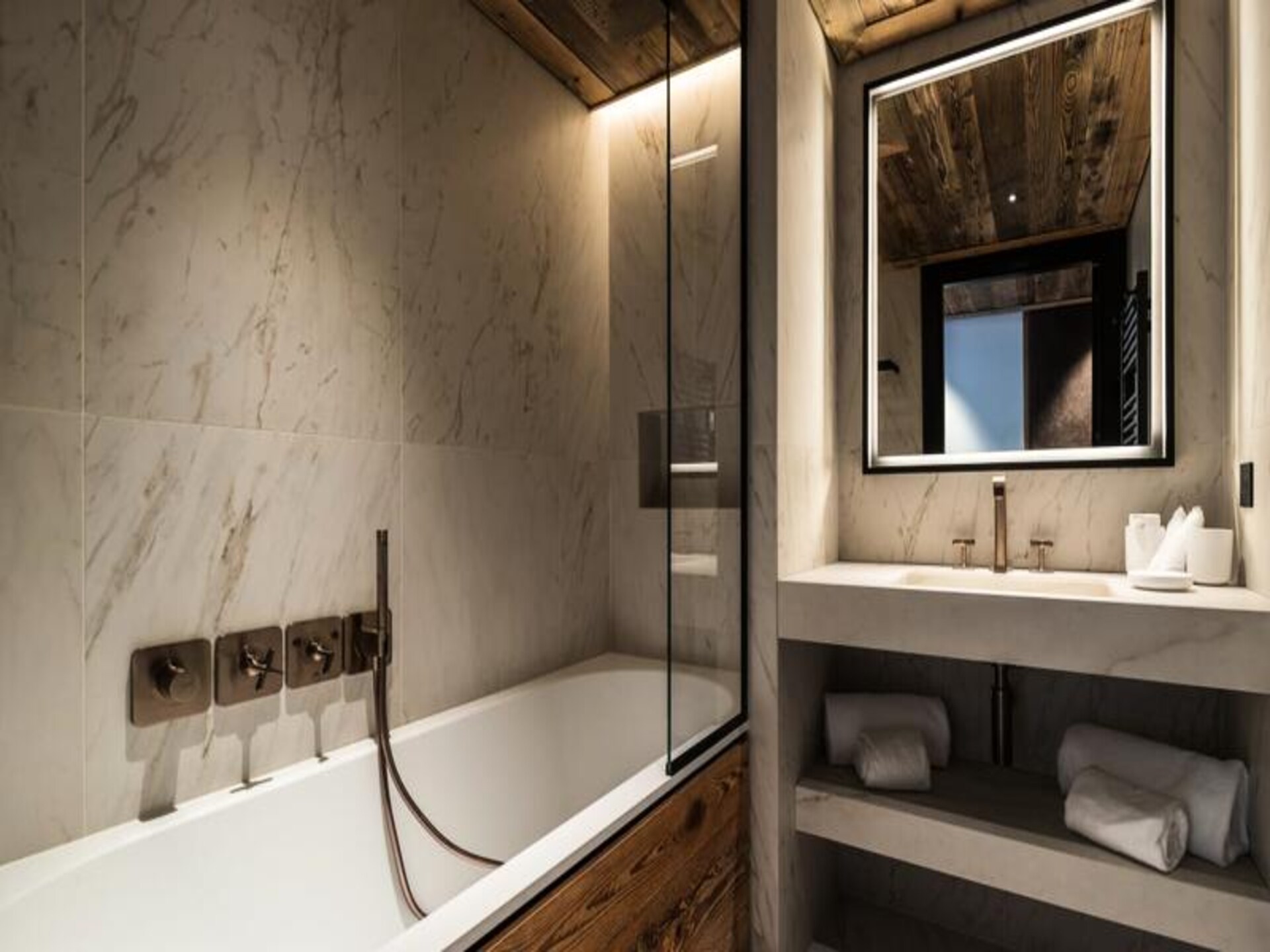 Antarès Sirius 302: Luxe familieappartement 132m² ski-in/ski-out Méribel - foto 6
