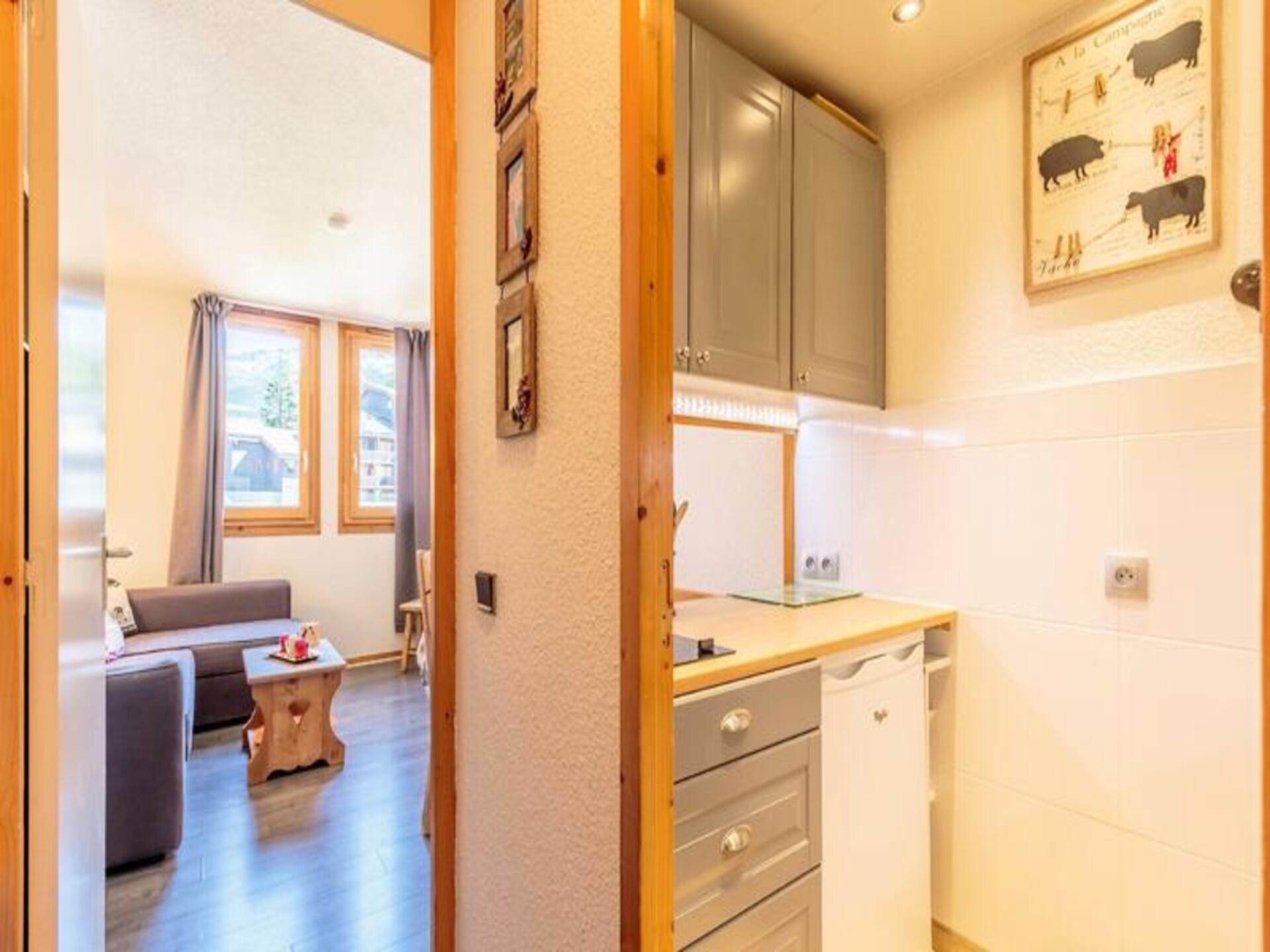 Knus duplex appartement in Les Coches, direct aan de piste - foto 7