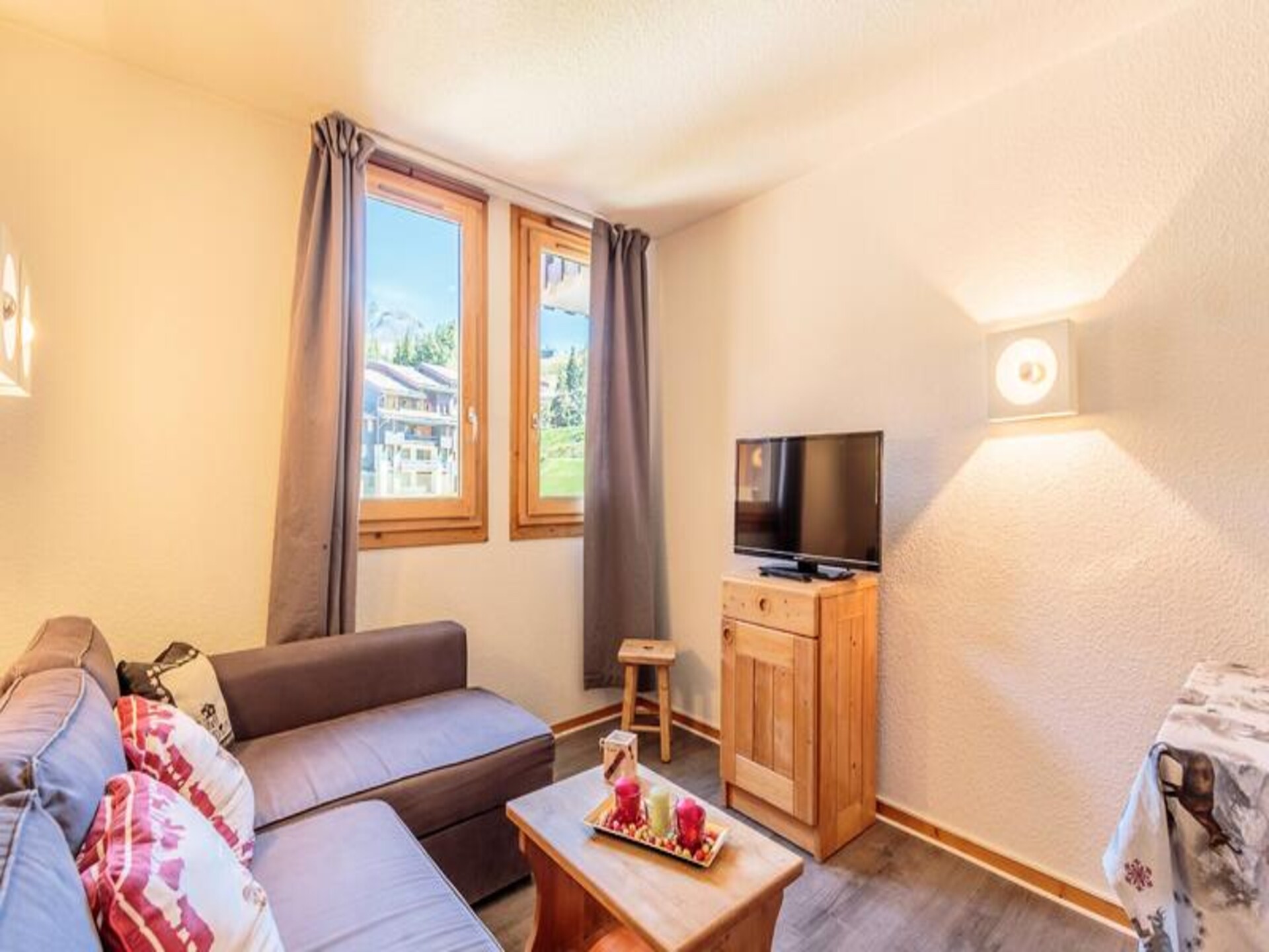 Knus duplex appartement in Les Coches, direct aan de piste - foto 8