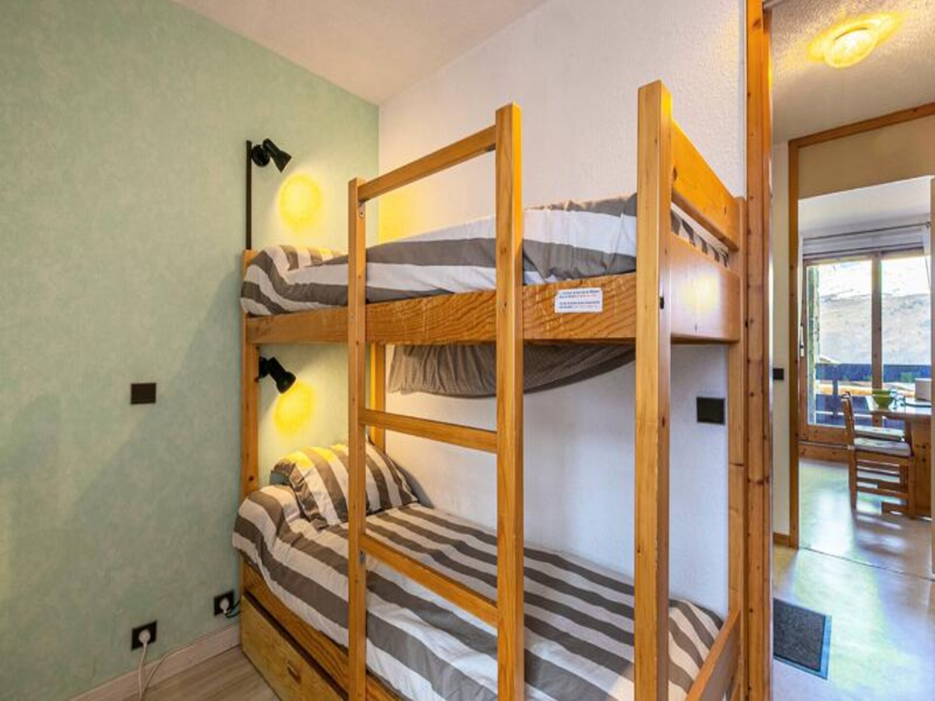 Alpenappartement met Mont Blanc-uitzicht in Les Coches, 100m van de piste - foto 3