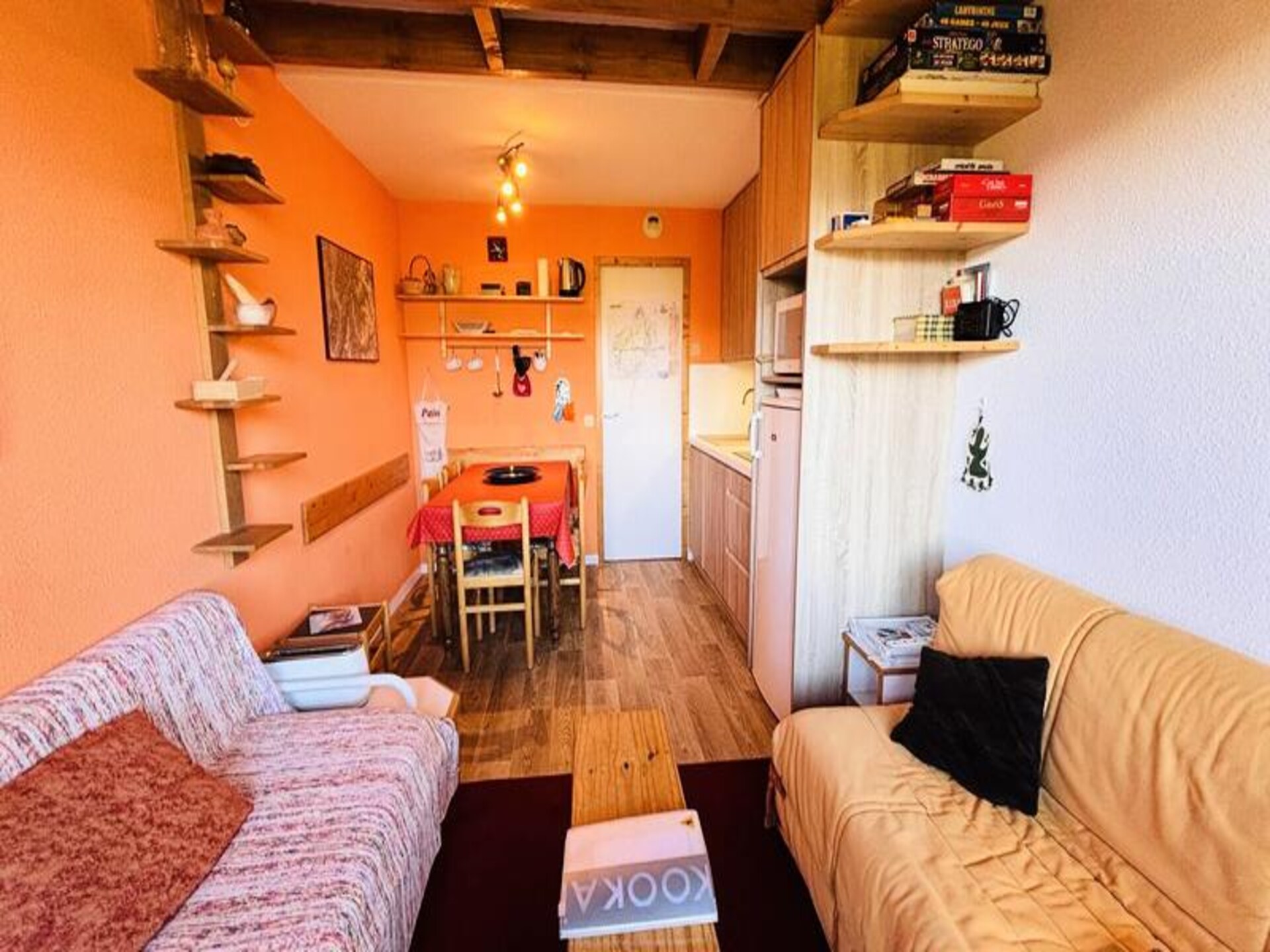 Duplex appartement met Mont Blanc uitzicht, 200m van de piste in La Plagne - foto 13
