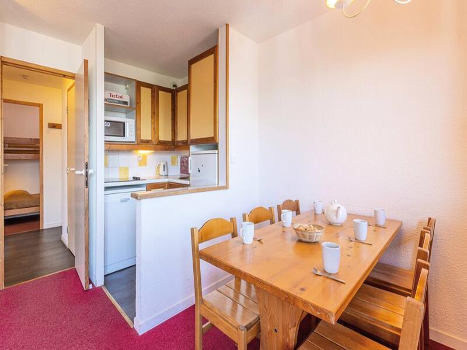 Knus appartement voor 6 aan de piste met uitzicht op de Mont Blanc - foto 6
