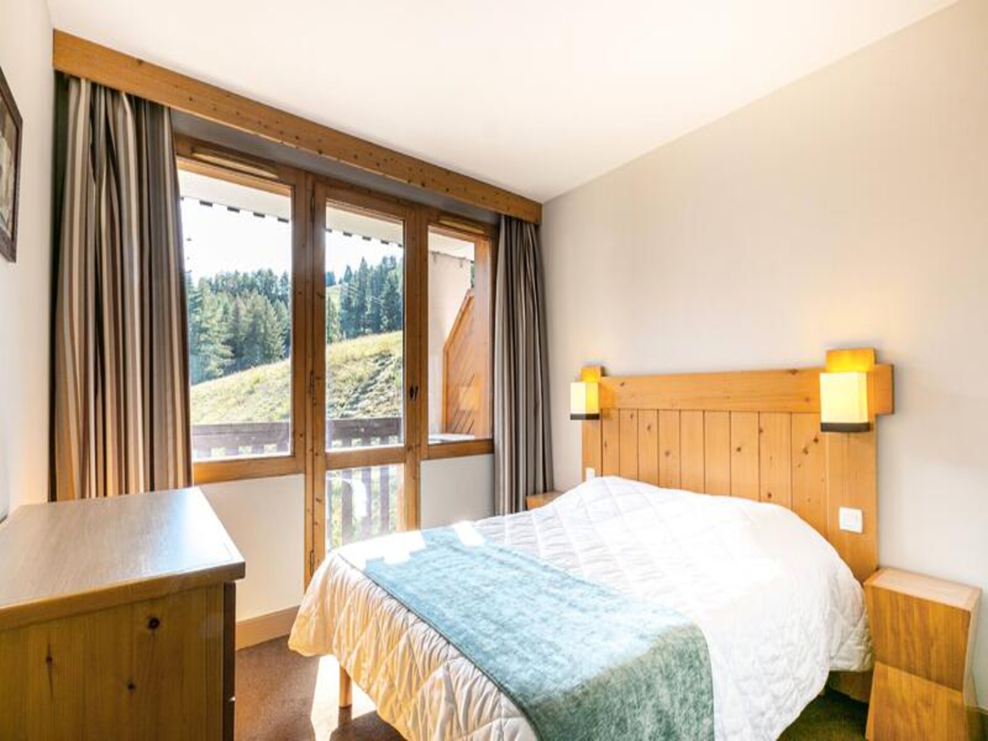 Knus appartement met balkon, vlakbij de piste in La Plagne Tarentaise - foto 3