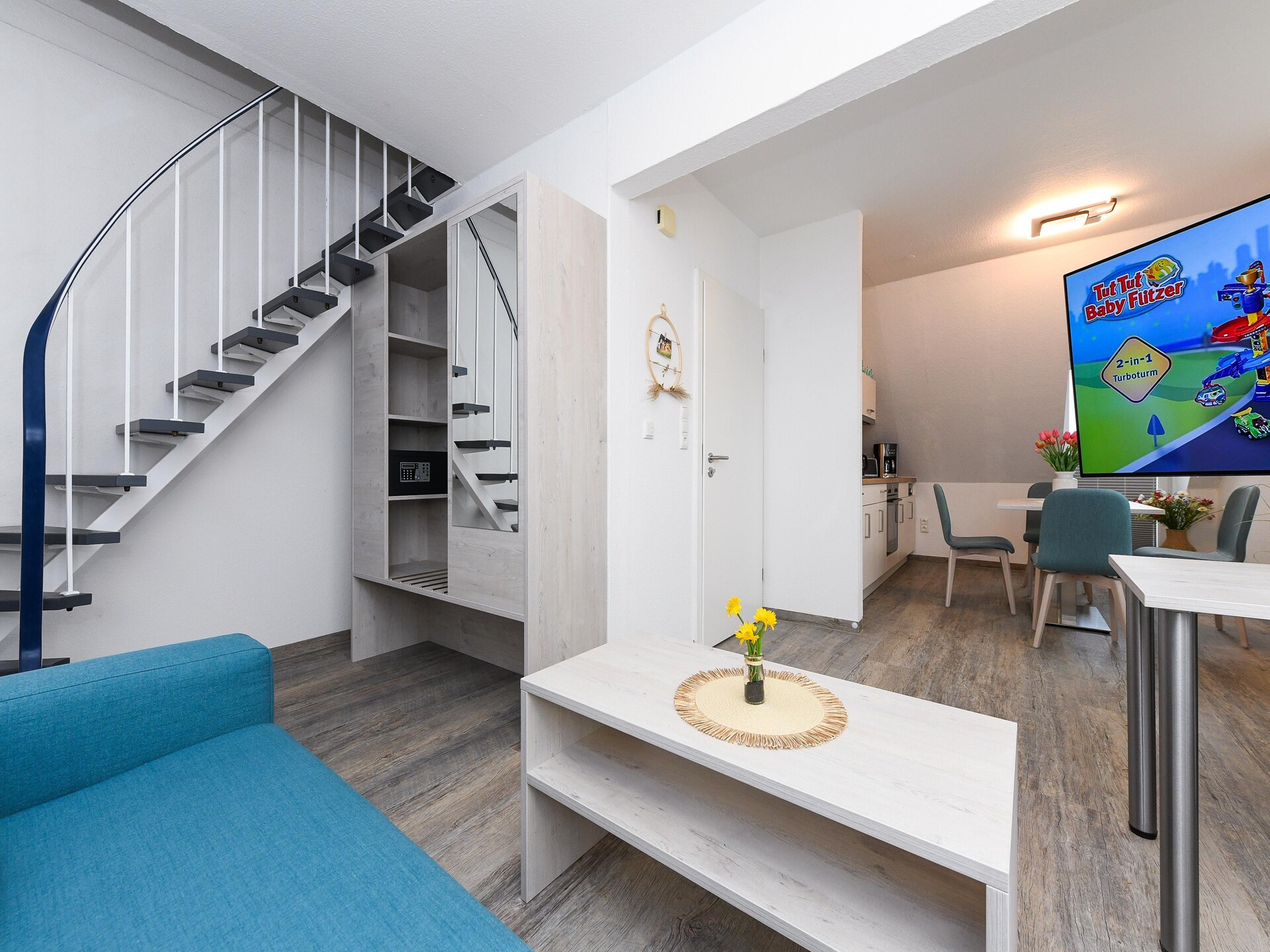 Licht appartement op de bovenverdieping, vlakbij strand Bensersiel - foto 7