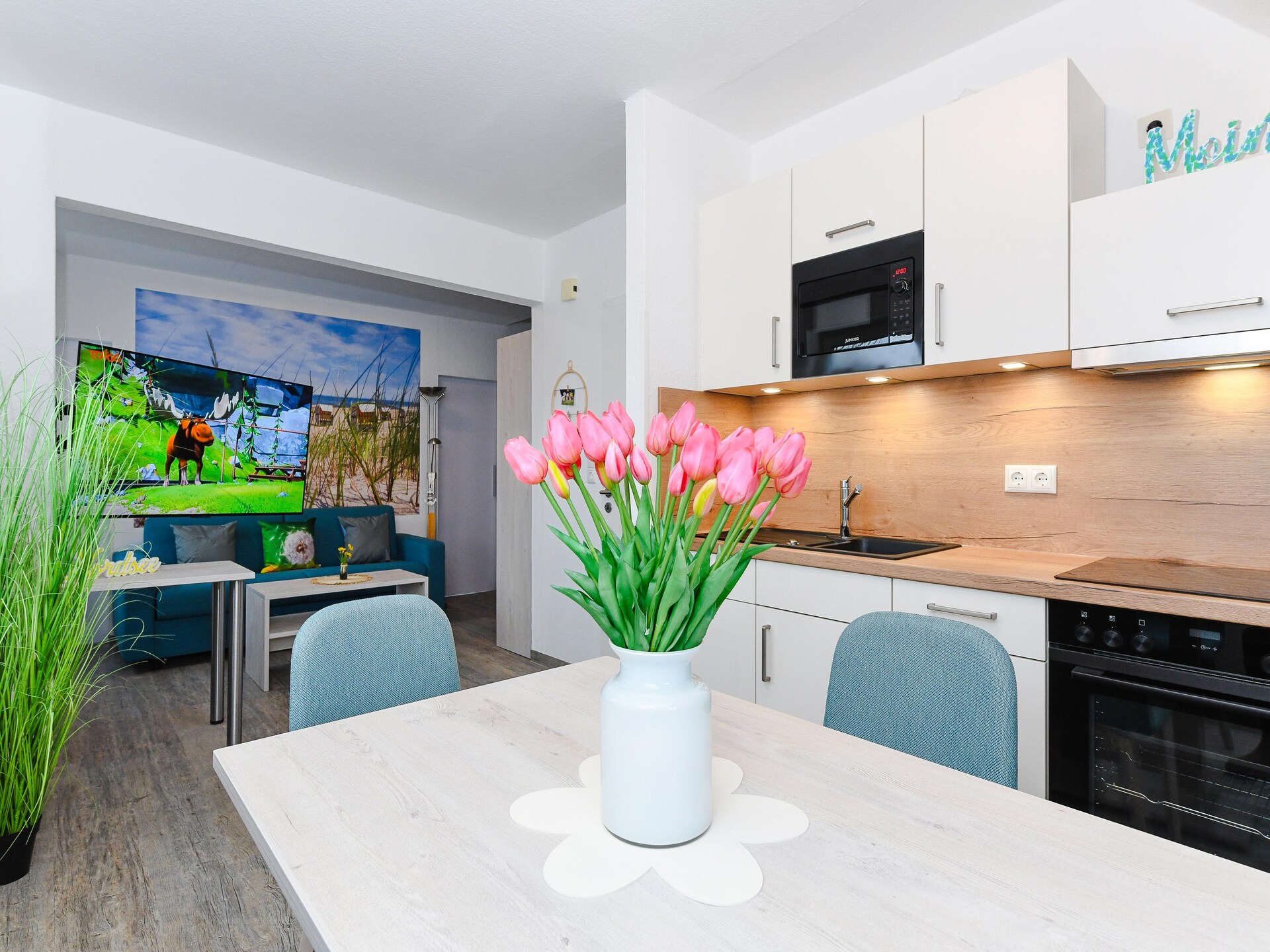Licht appartement op de bovenverdieping, vlakbij strand Bensersiel - foto 15