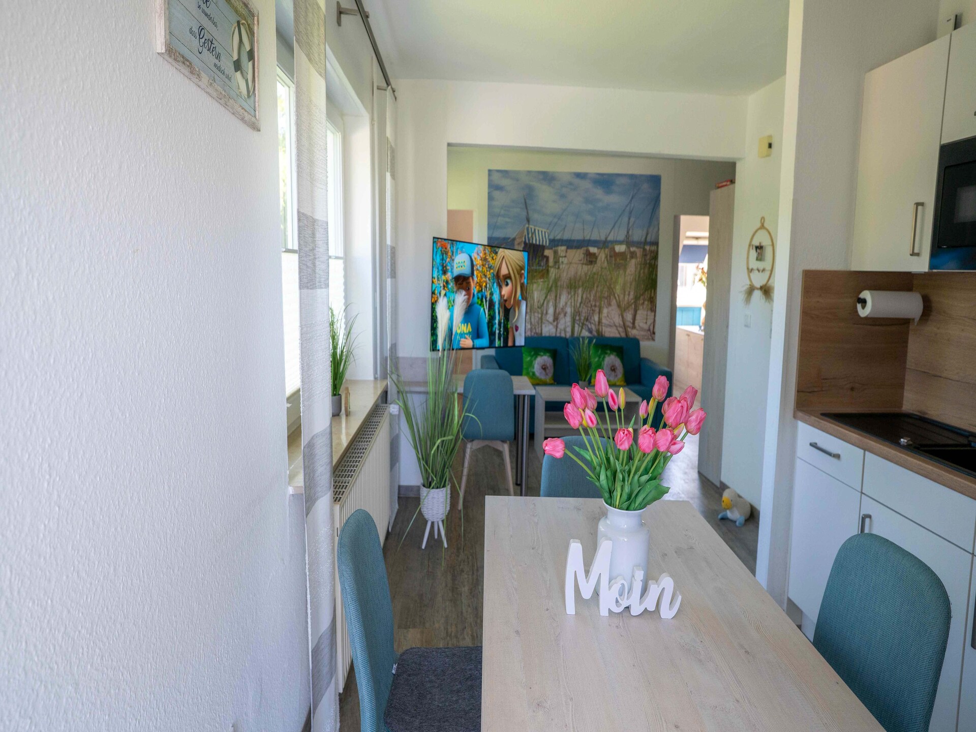 Licht appartement op de bovenverdieping, vlakbij strand Bensersiel - foto 25