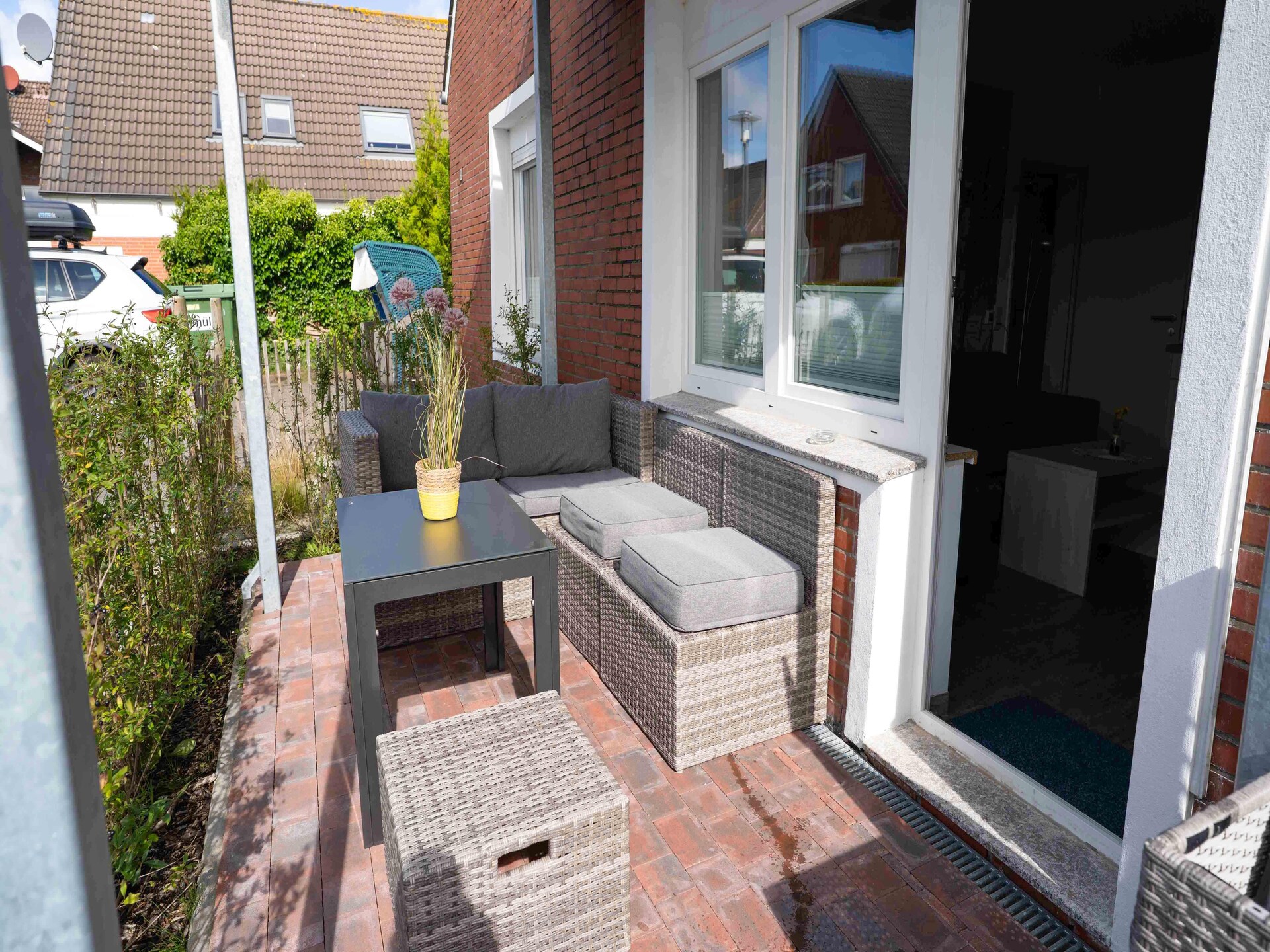 Licht appartement met tuin op 1,2 km van het strand in Bensersiel - foto 3