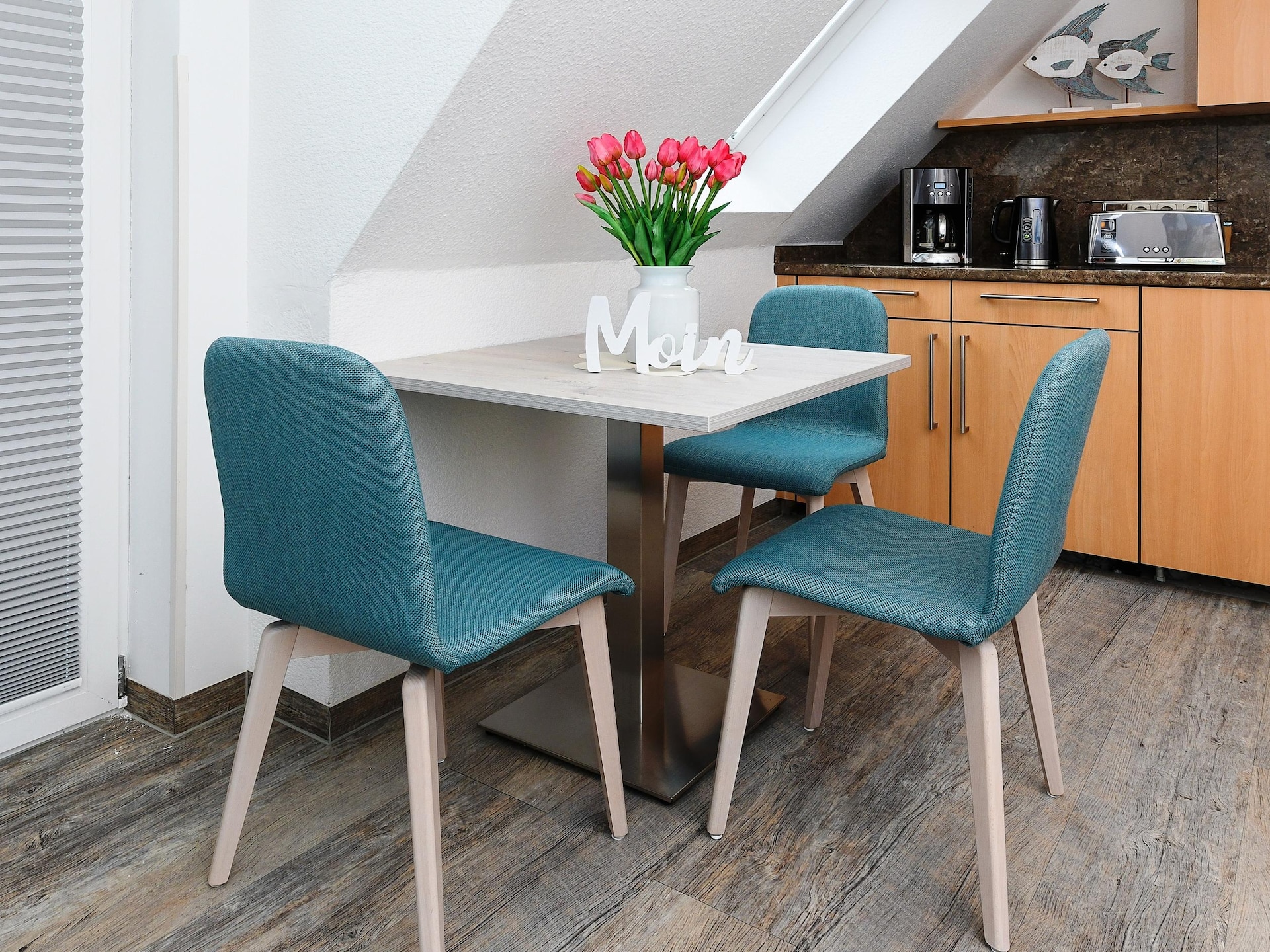 Op 850 m van zee: Knus appartement Haus Strandkorb 7 in Bensersiel - foto 7