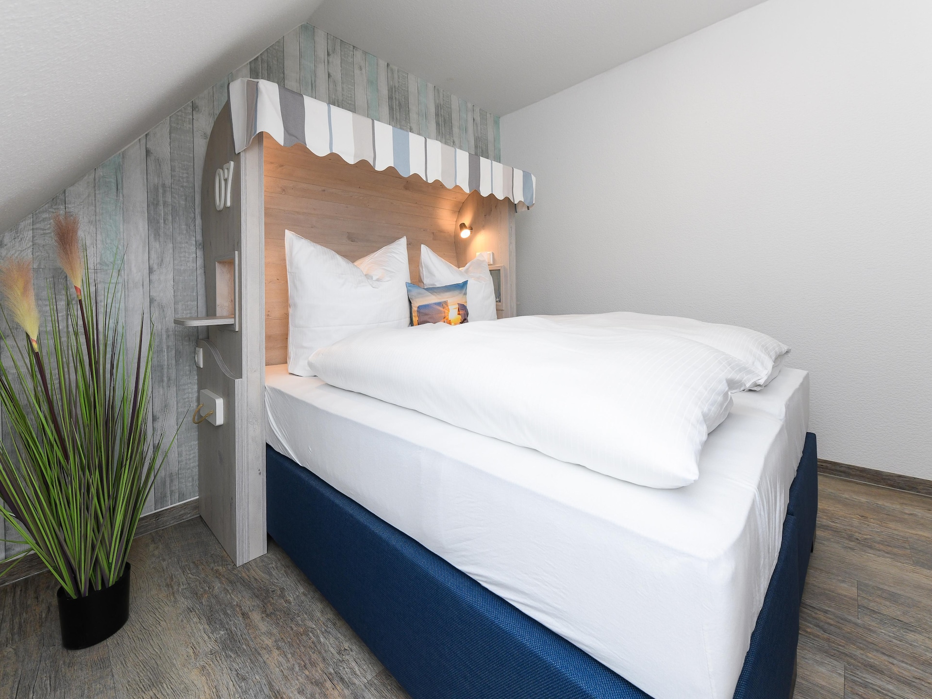 Op 850 m van zee: Knus appartement Haus Strandkorb 7 in Bensersiel - foto 13