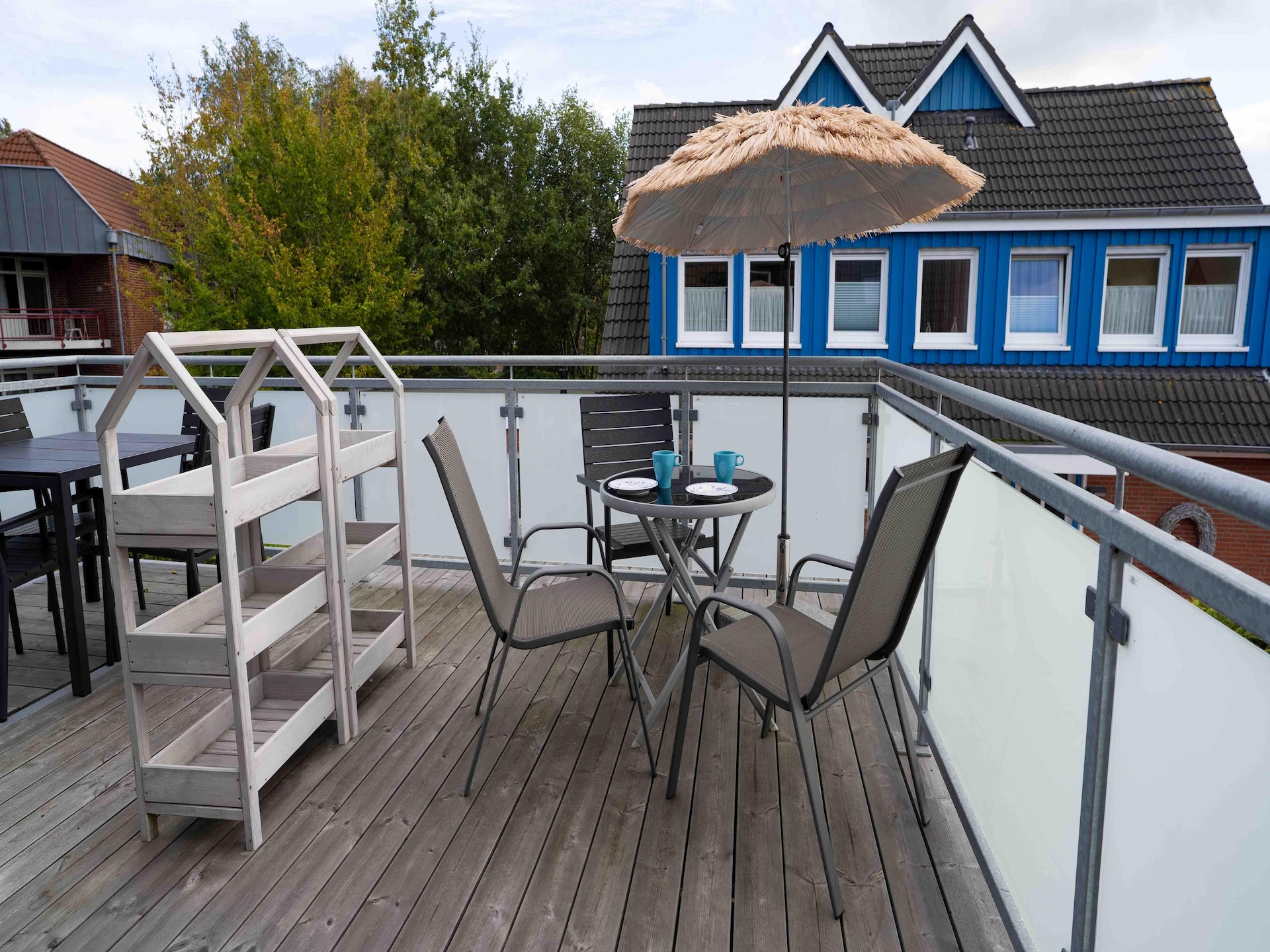 Op 850 m van zee: Knus appartement Haus Strandkorb 7 in Bensersiel - foto 19