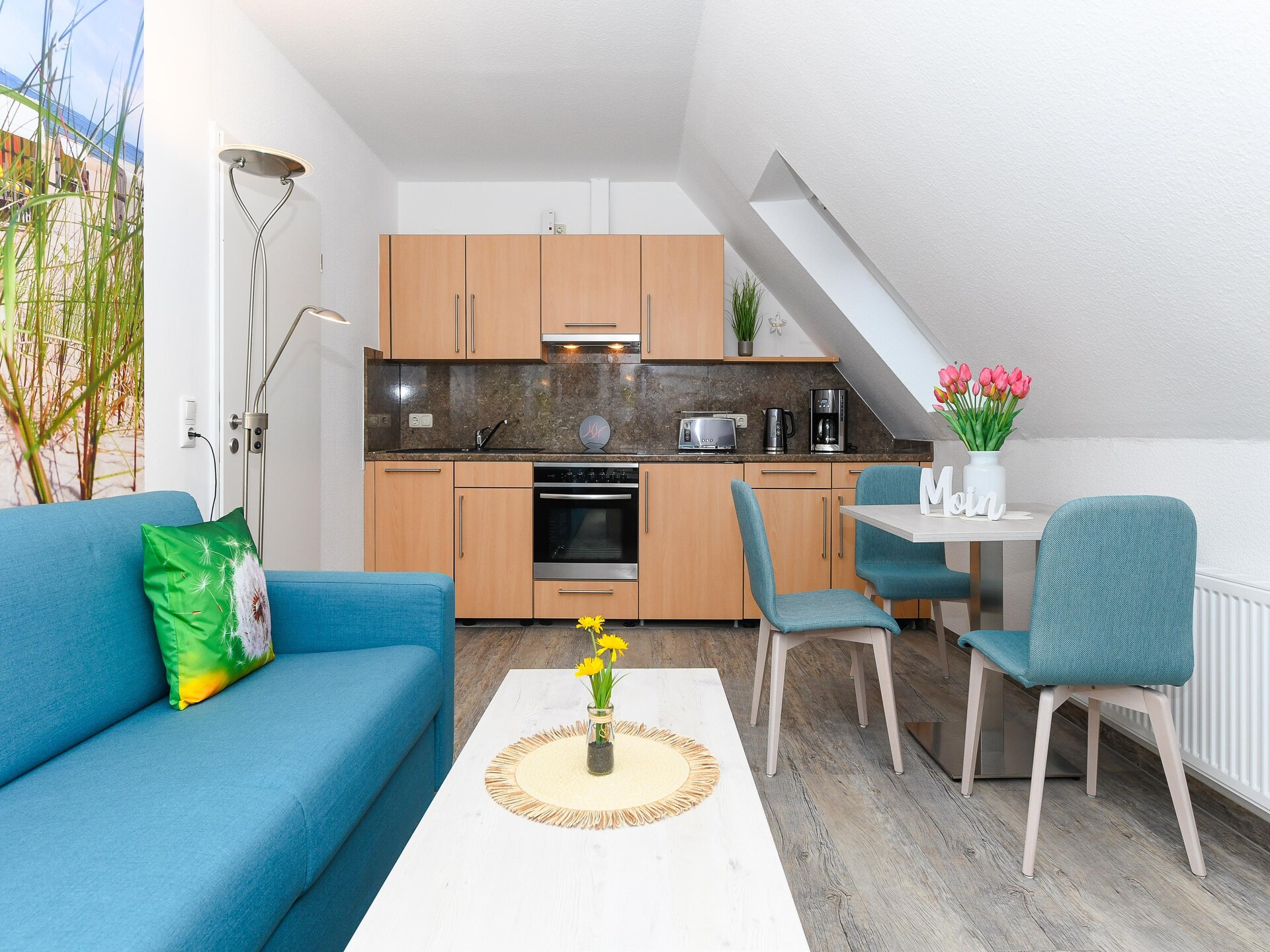 2-persoons appartement in Bensersiel op 850 m van zee · 34 m² - foto 2
