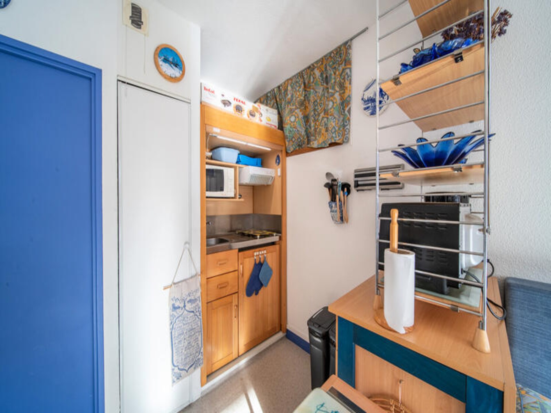 Studio direct aan de piste in Le Corbier voor 6 personen - foto 4