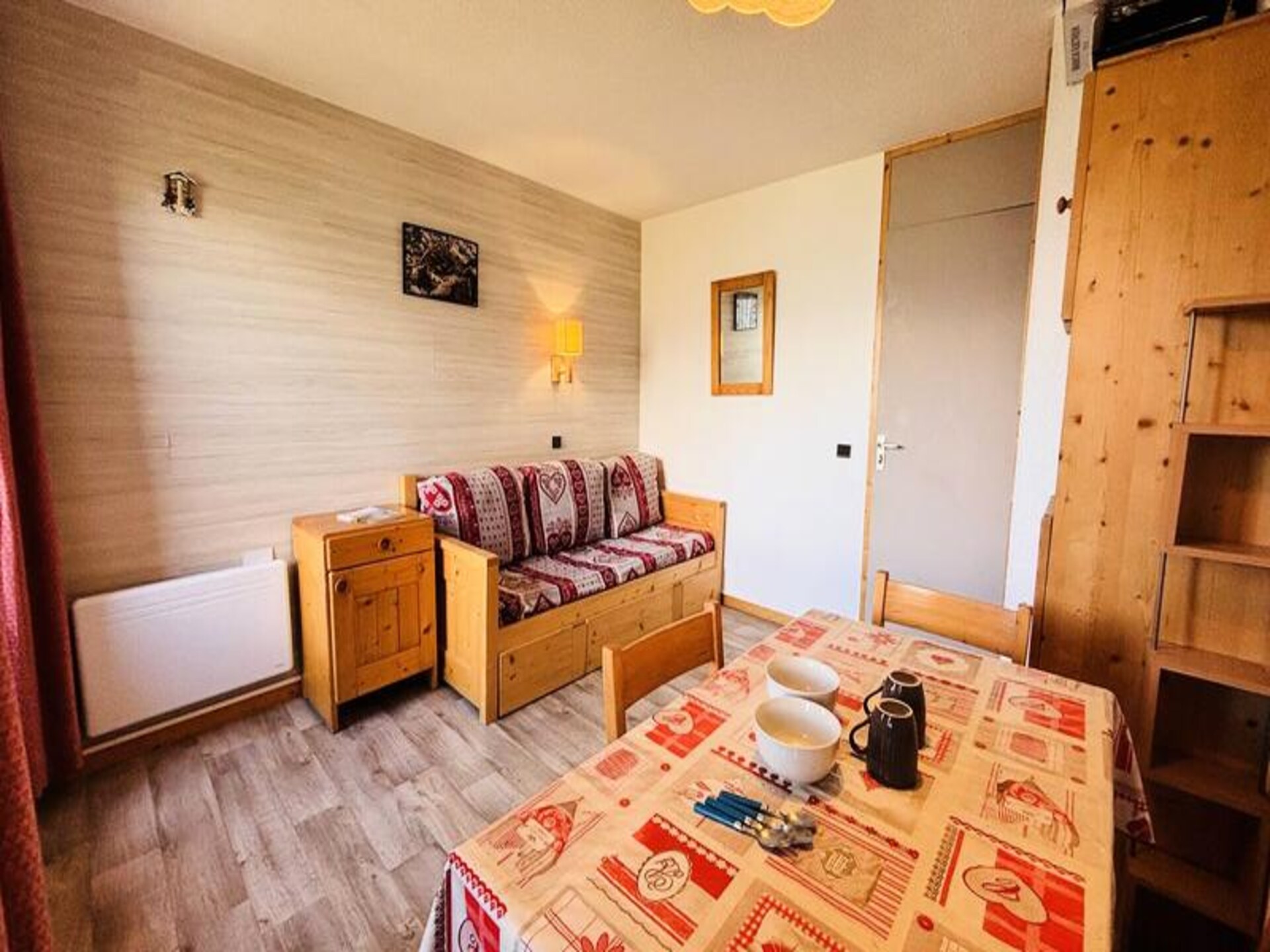 Knus 5-persoons appartement in La Plagne met panoramisch Mont Blanc uitzicht - foto 4