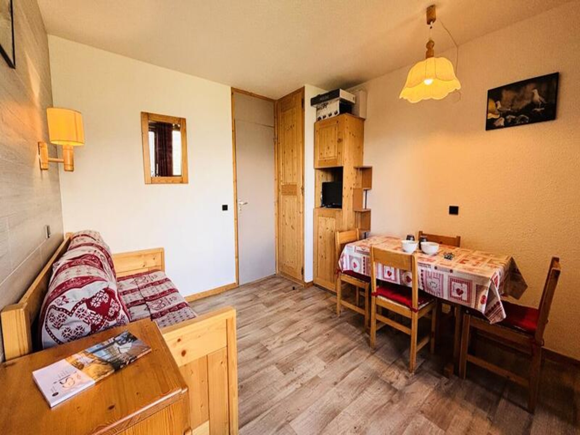 Knus 5-persoons appartement in La Plagne met panoramisch Mont Blanc uitzicht - foto 6