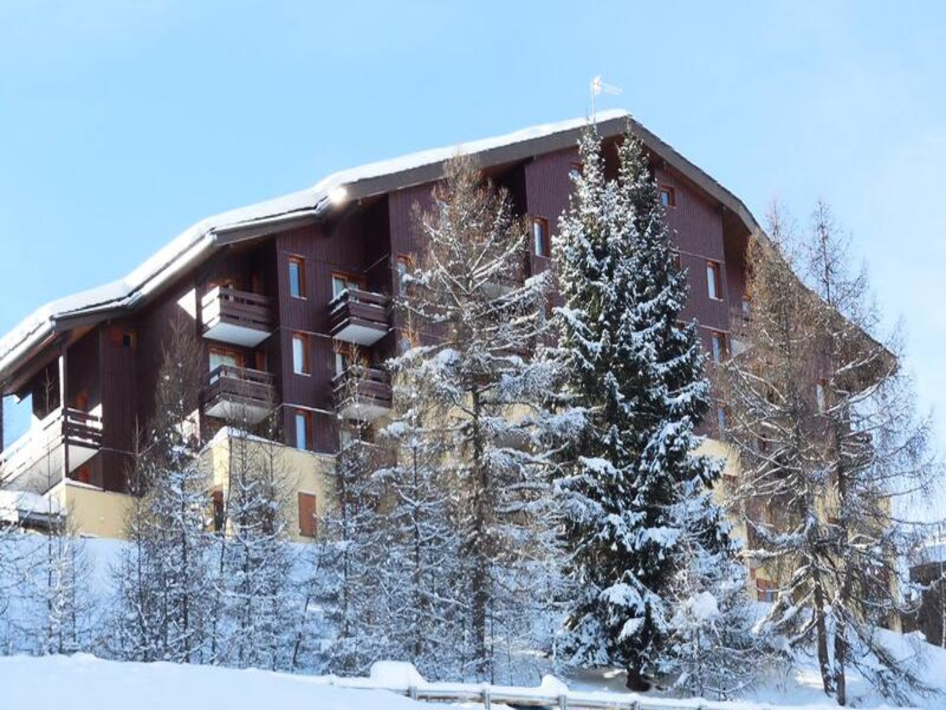 Knus 5-persoons appartement in La Plagne met panoramisch Mont Blanc uitzicht - foto 10