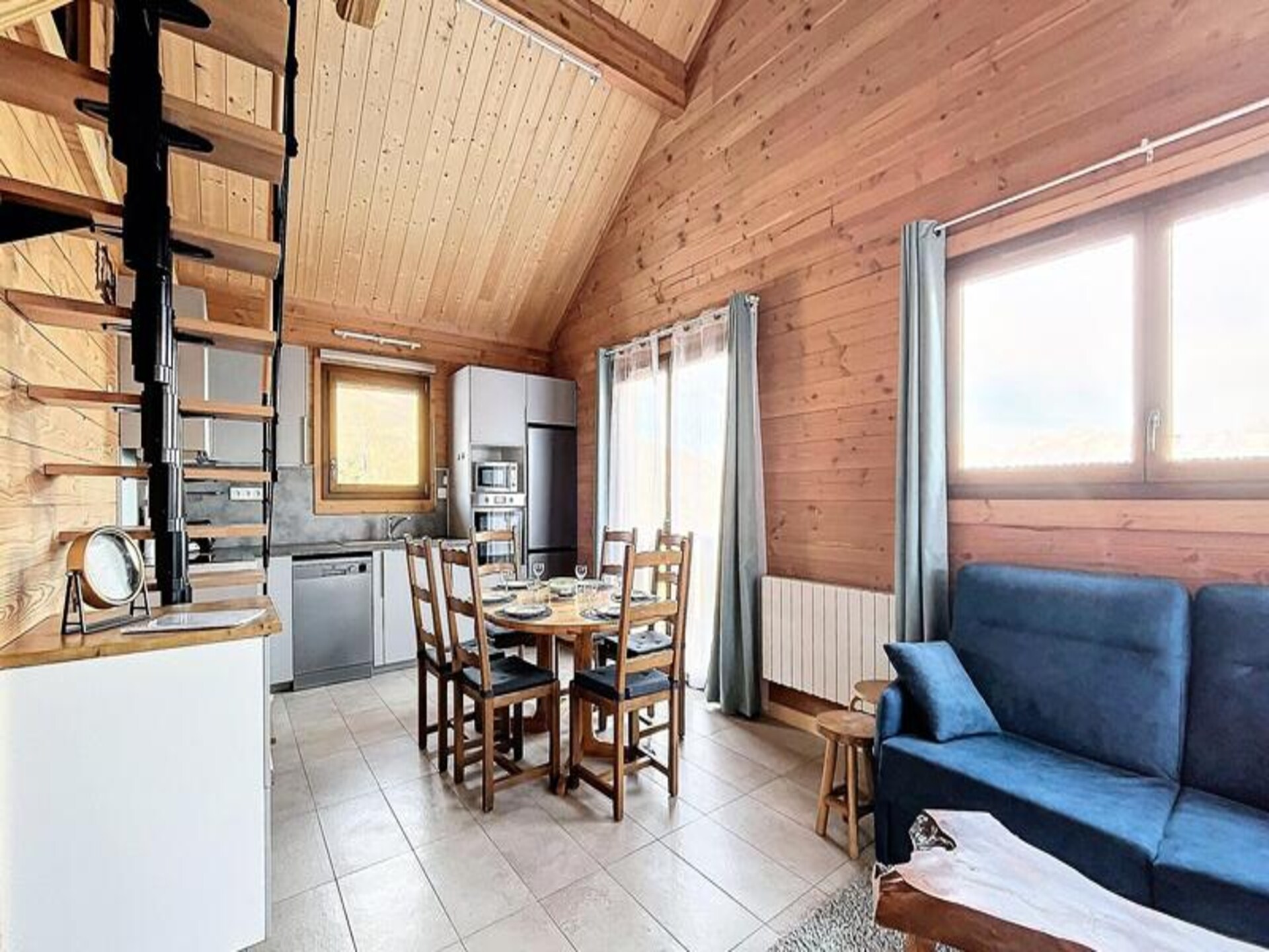 P'tit Chalet: Modern bergappartement aan piste in Le Corbier, 6 pers., huisdieren welkom - foto 6