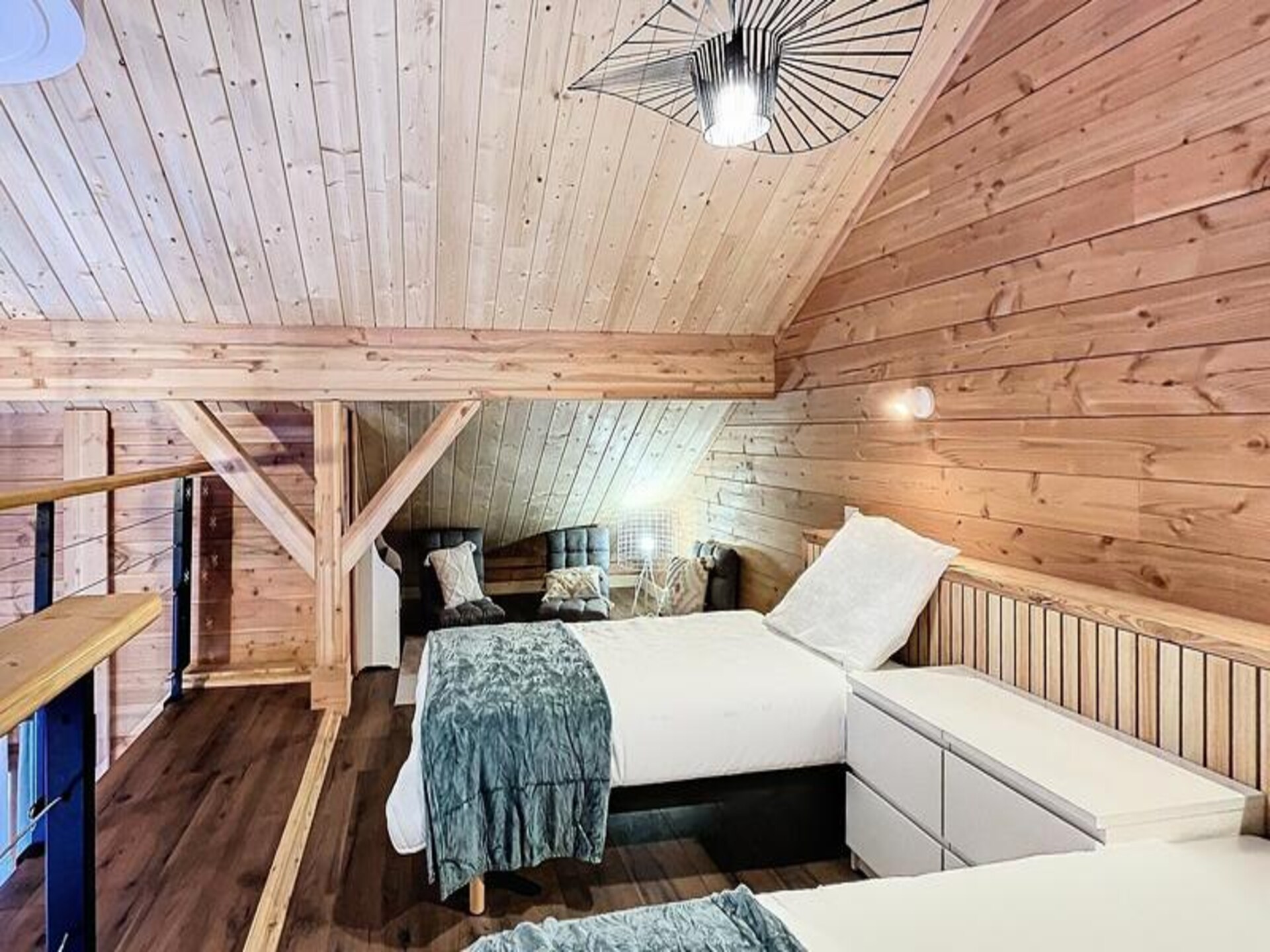 P'tit Chalet: Modern bergappartement aan piste in Le Corbier, 6 pers., huisdieren welkom - foto 13