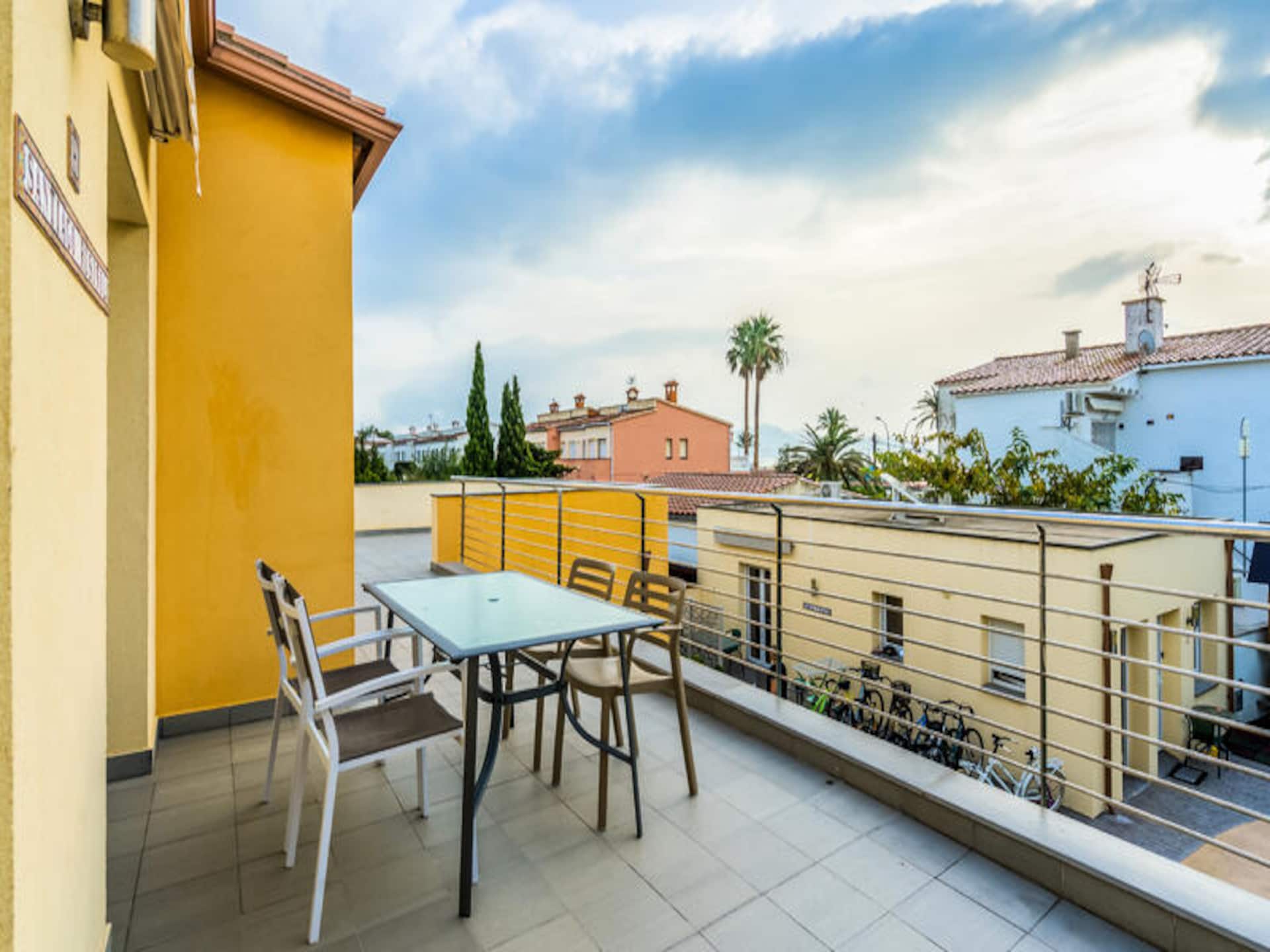 Strandappartement Empuriabrava: Zeezicht & Tuin op 50m van het Strand - foto 18