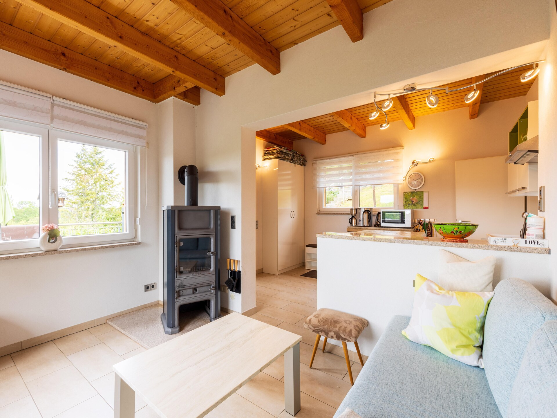 Vrijstaand vakantiehuis met uitzicht op de Harz bij Thale - foto 10