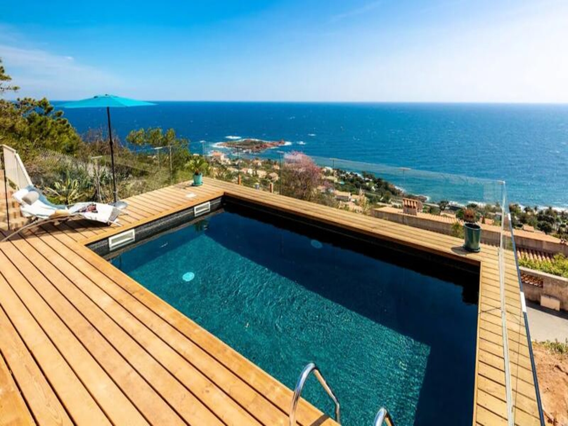 Moderne villa in Anthéor met privézwembad en panoramisch zeezicht voor 8 personen - foto 5
