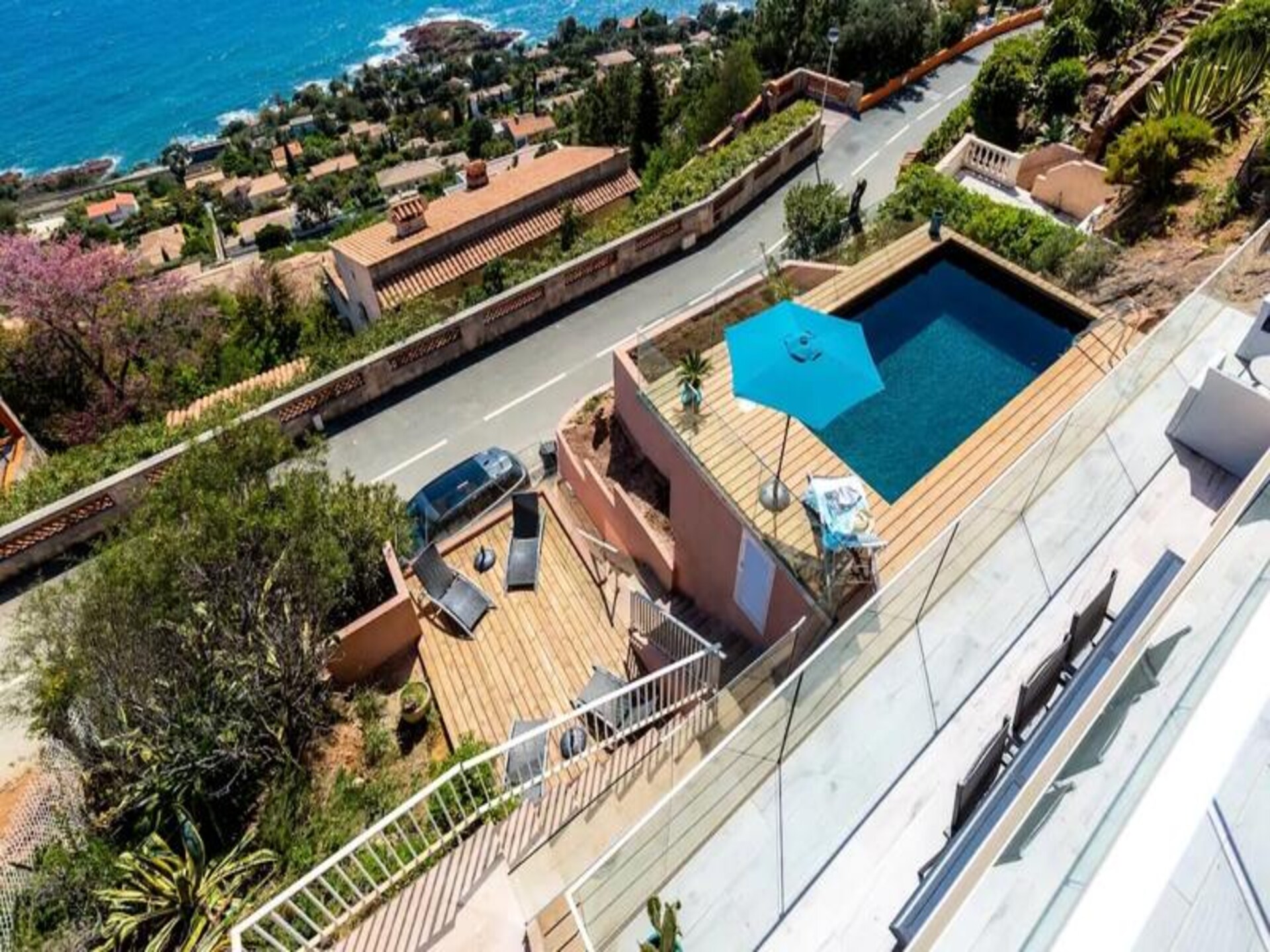 Moderne villa in Anthéor met privézwembad en panoramisch zeezicht voor 8 personen - foto 20