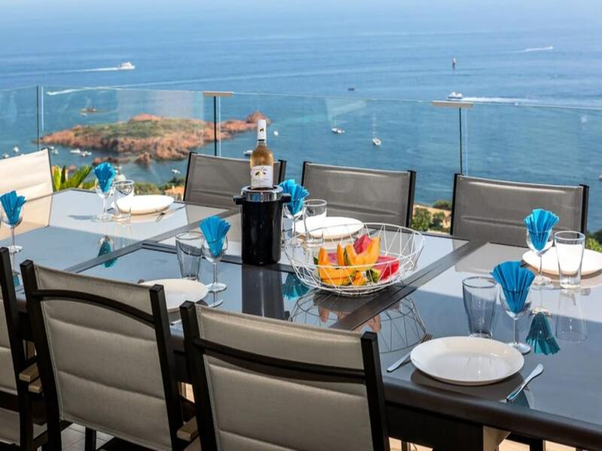 Moderne villa in Anthéor met privézwembad en panoramisch zeezicht voor 8 personen - foto 25